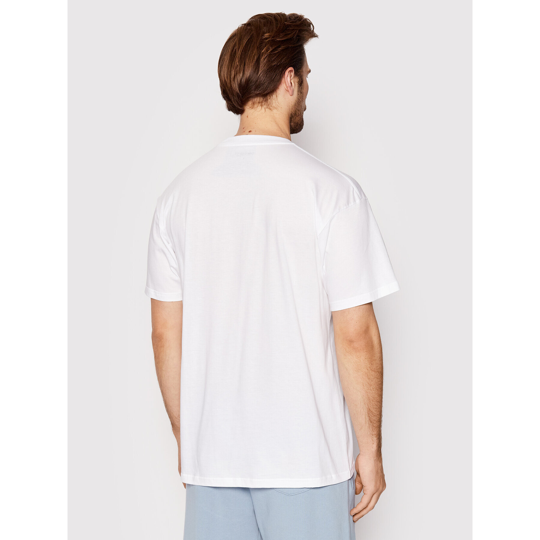 Carhartt WIP Tricou Nils I030111 Alb Loose Fit - Pled.ro