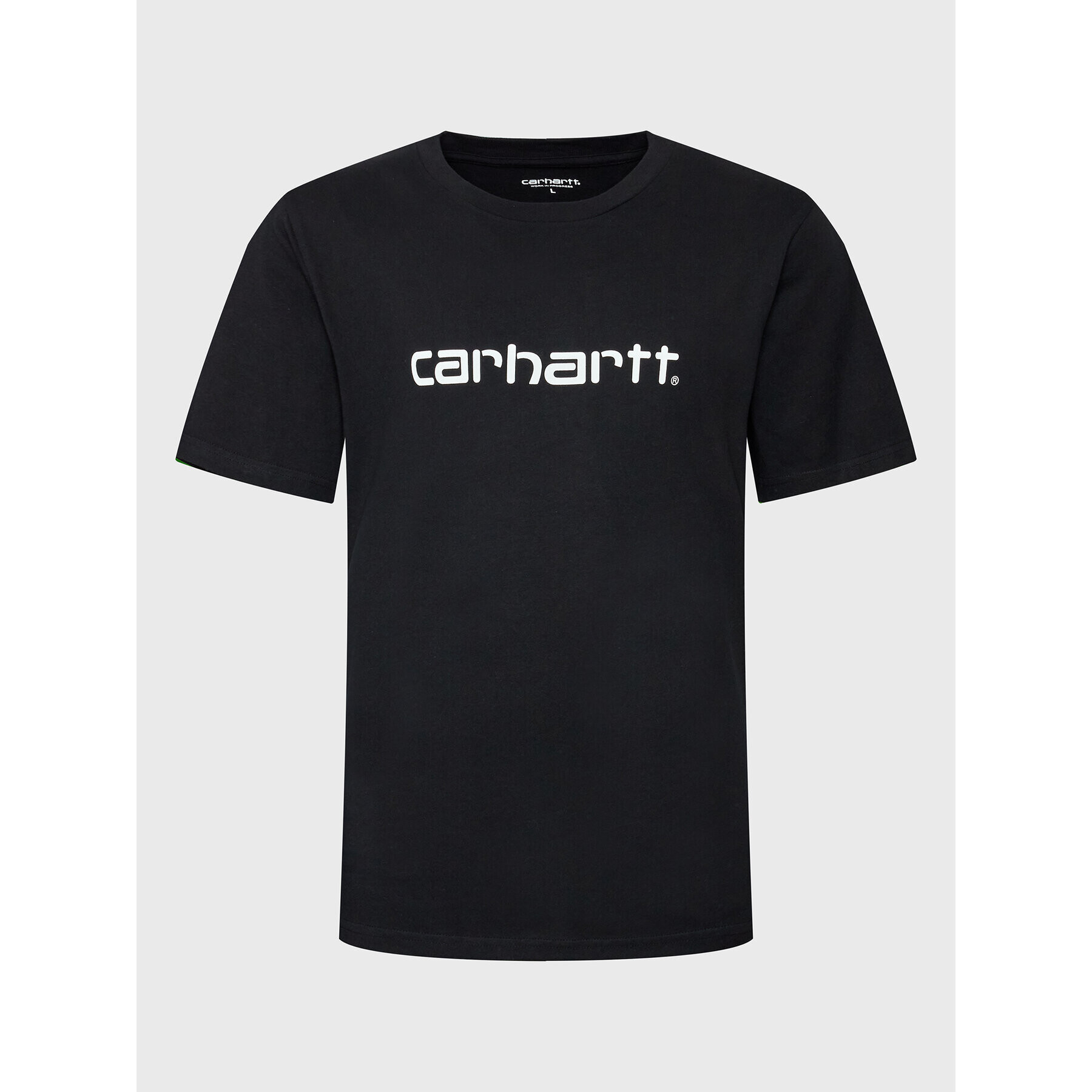 Carhartt WIP Tricou Script I031047 Alb Regular Fit - Pled.ro