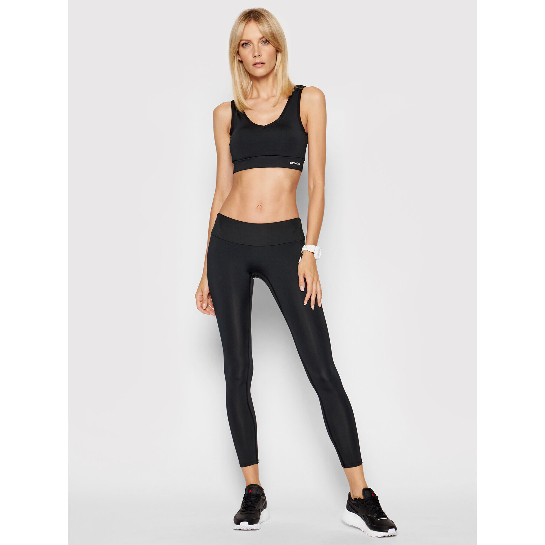 Carpatree Sutien sport Sheer Back CPW-SB-174-BL Negru - Pled.ro