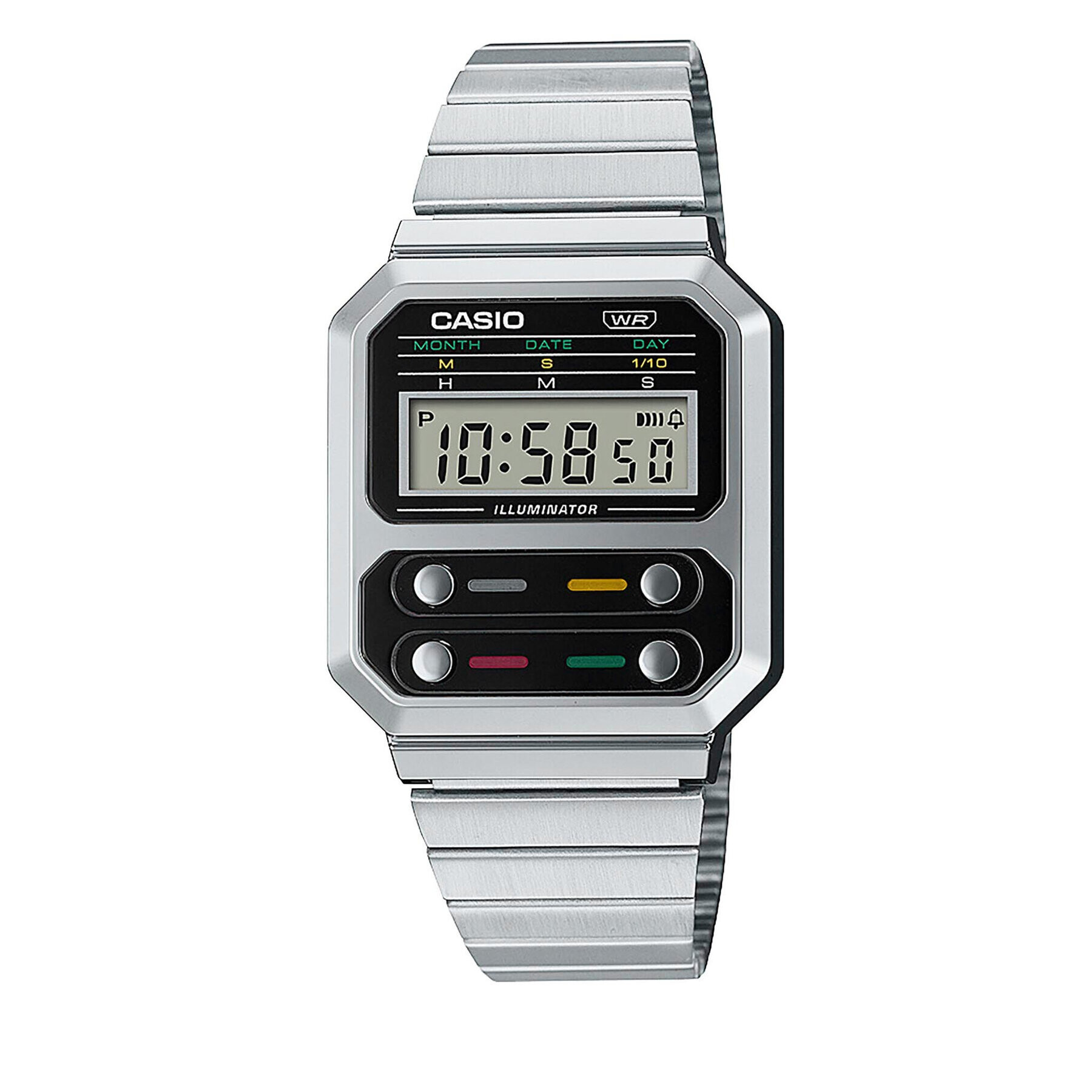 Casio Ceas Vintage A100WE-1AEF Argintiu - Pled.ro