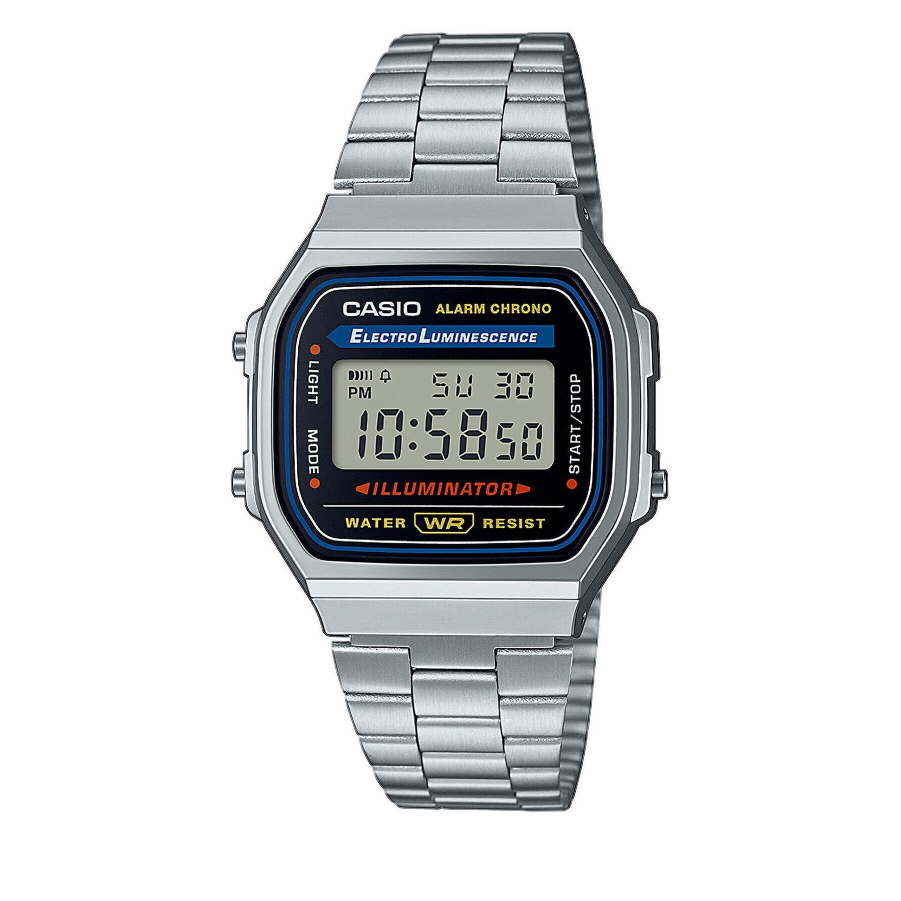 Casio Ceas Vintage A168WA-1YES Argintiu - Pled.ro