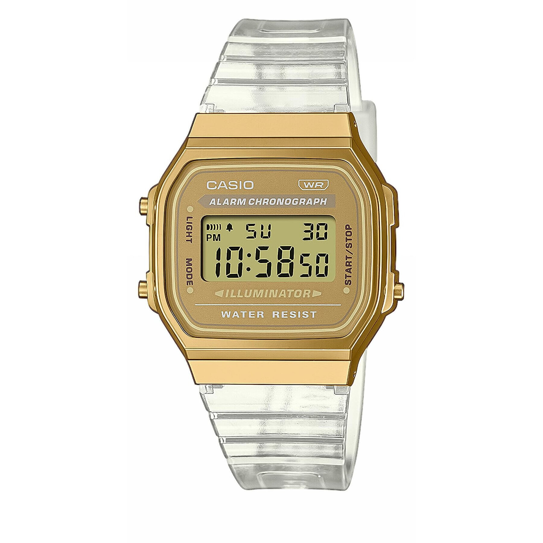 Casio Ceas Vintage Digital A168XESG-9AEF Auriu - Pled.ro