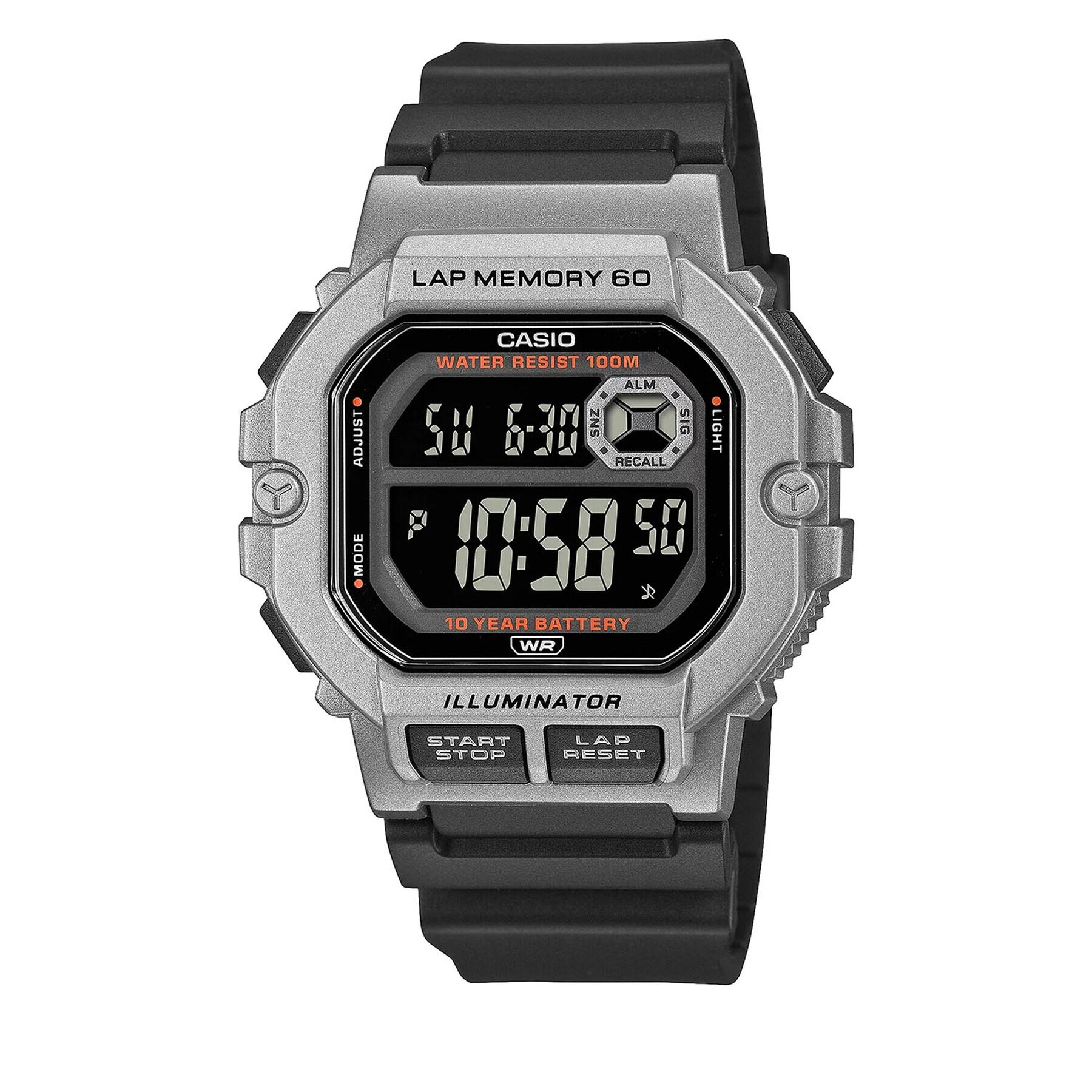 Casio Ceas WS-1400H-1BVEF Negru - Pled.ro