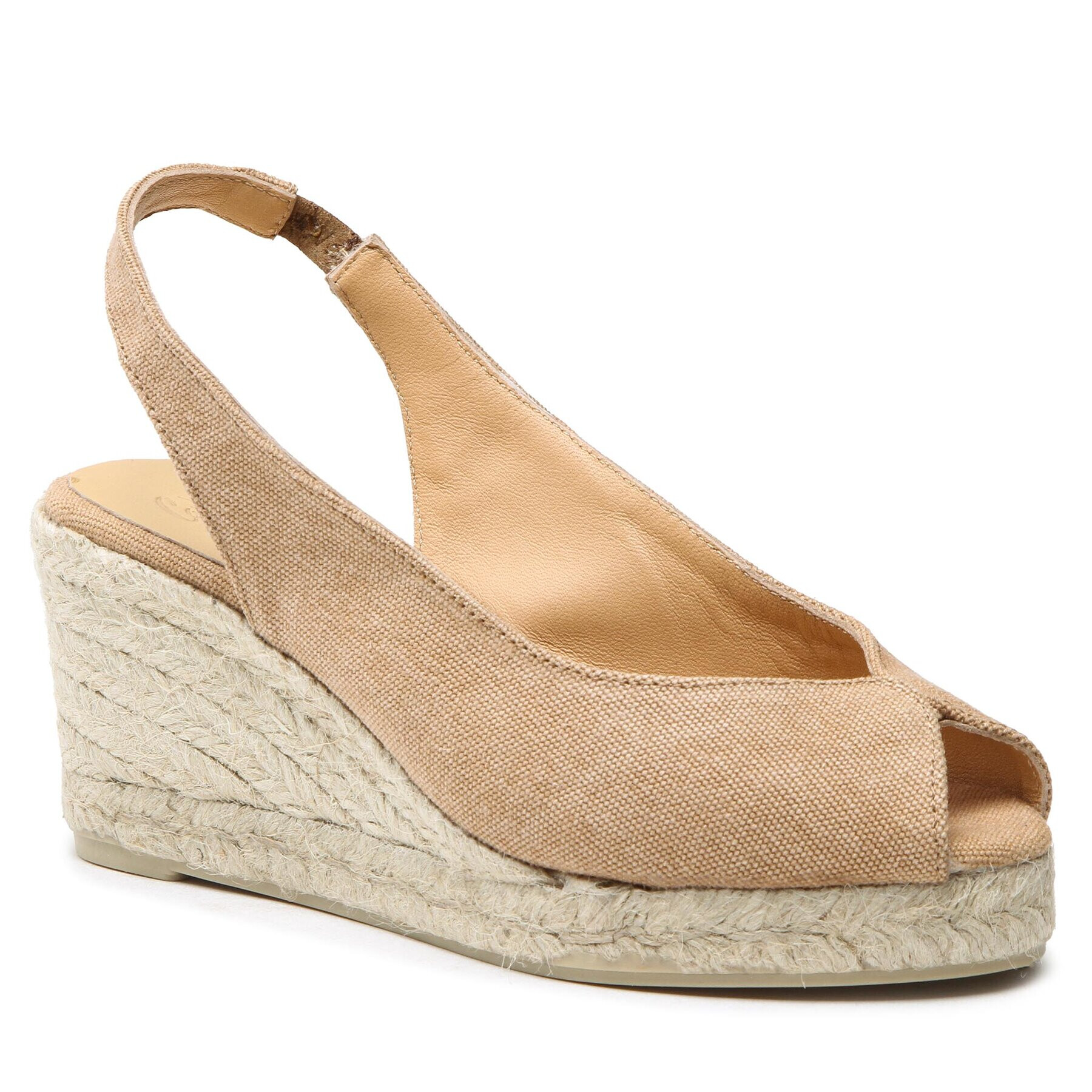 Castañer Espadrile Barbara/6/002 022999-2008 Bej - Pled.ro