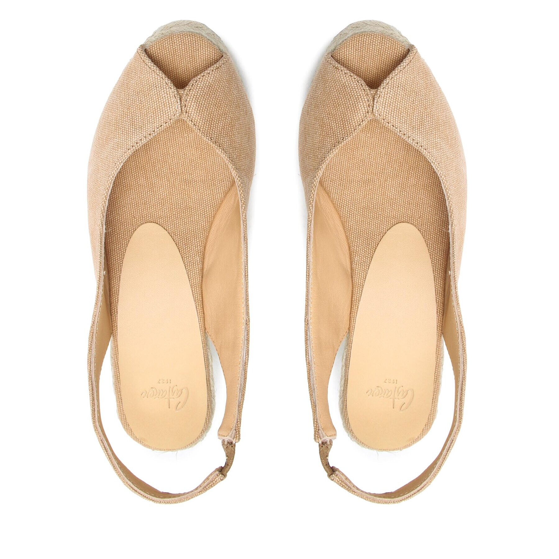 Castañer Espadrile Barbara/6/002 022999-2008 Bej - Pled.ro