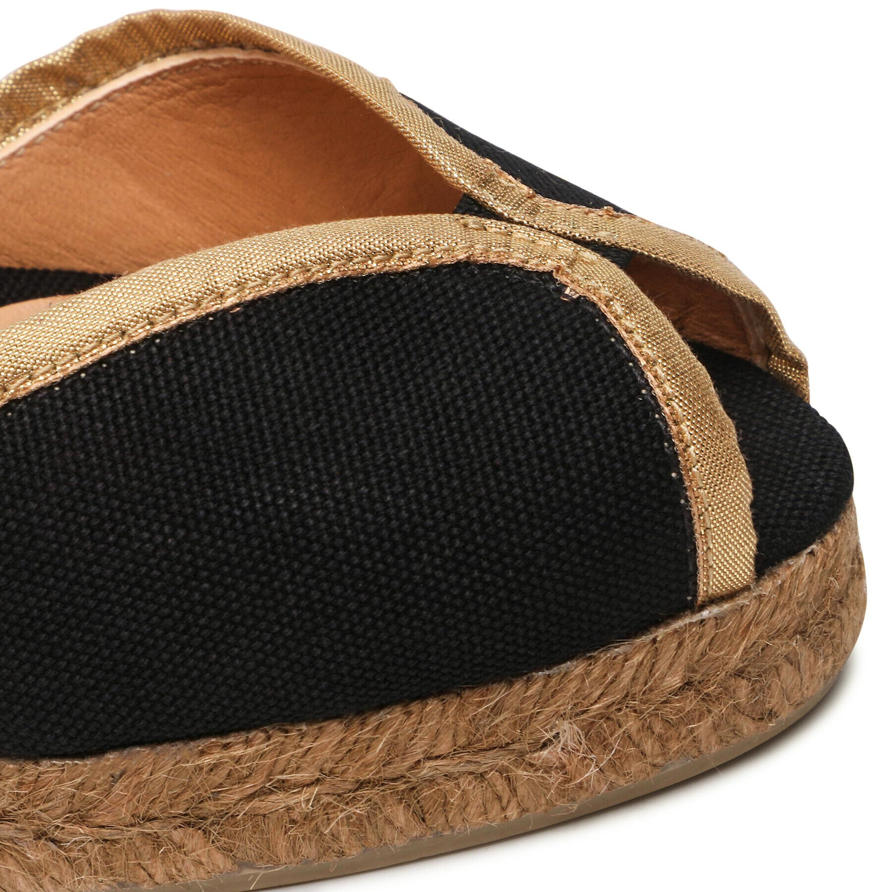 Castañer Espadrile Bendra T/6/001 022650-100 Negru - Pled.ro