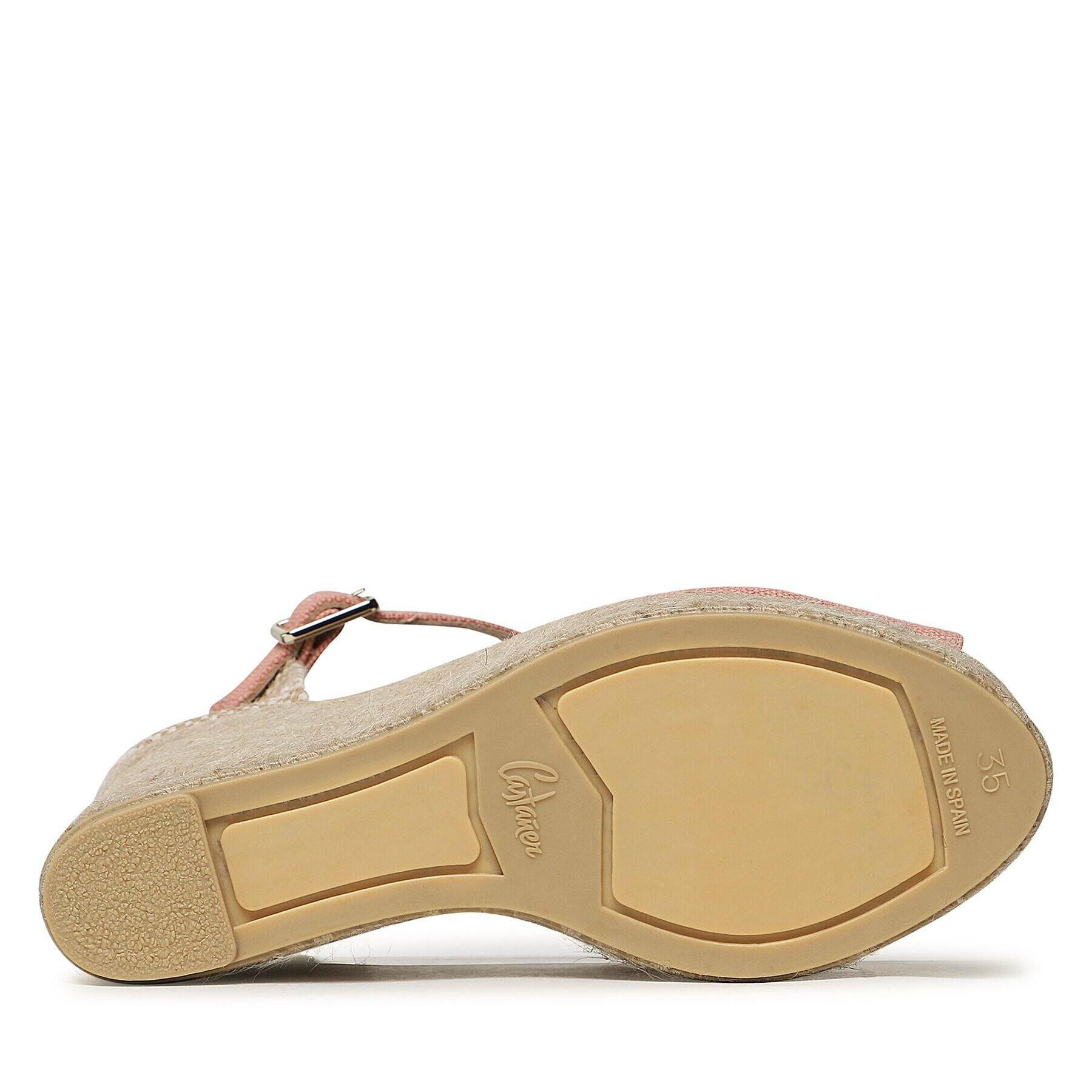 Castañer Espadrile Bianca/8ed/002 022235-817 Roz - Pled.ro