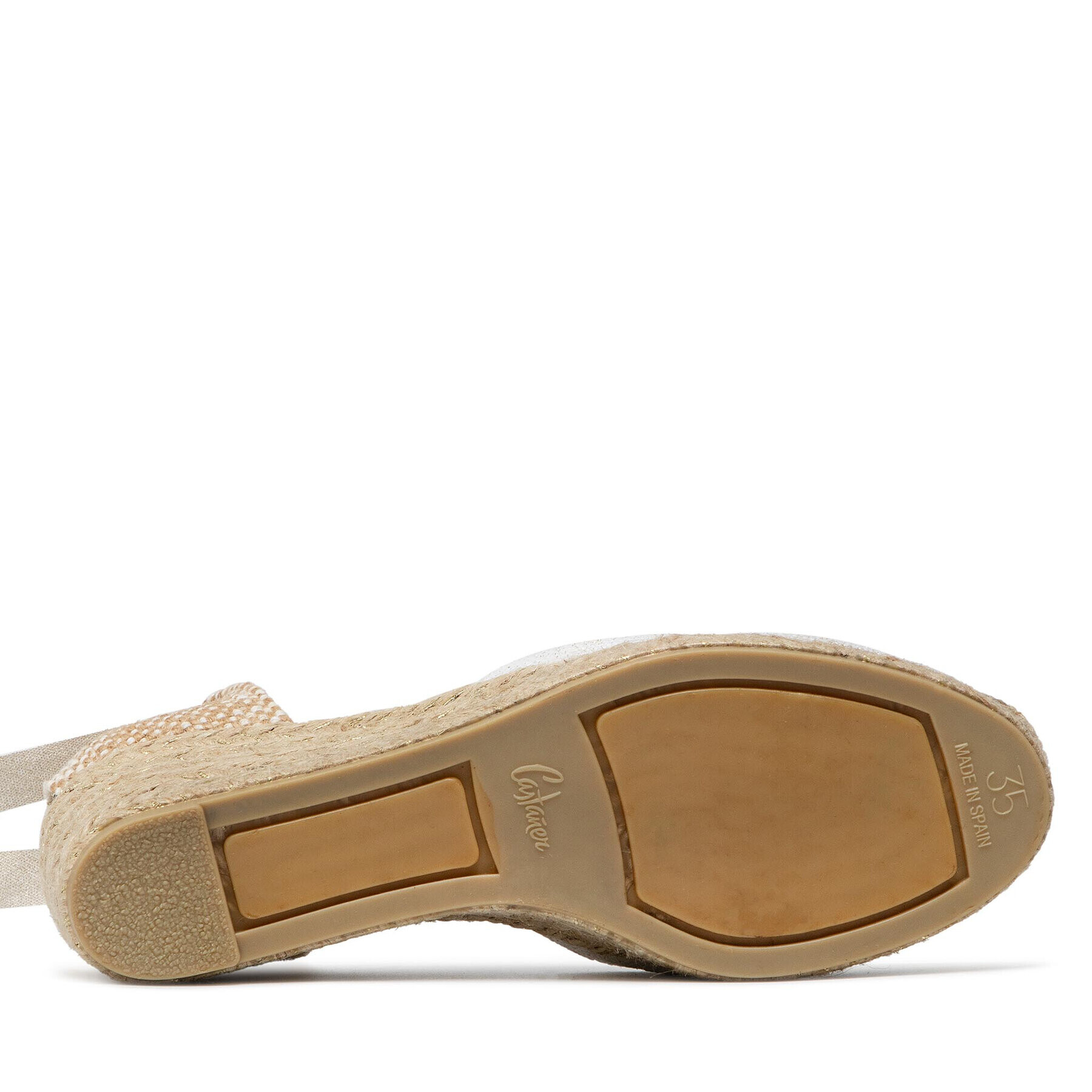 Castañer Espadrile Carina/6/032 021769-4078 Alb - Pled.ro