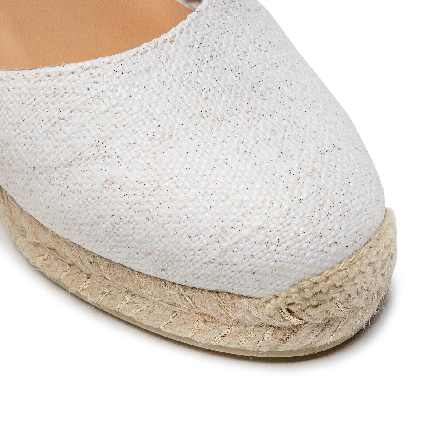 Castañer Espadrile Carina/6/032 021769-4078 Alb - Pled.ro