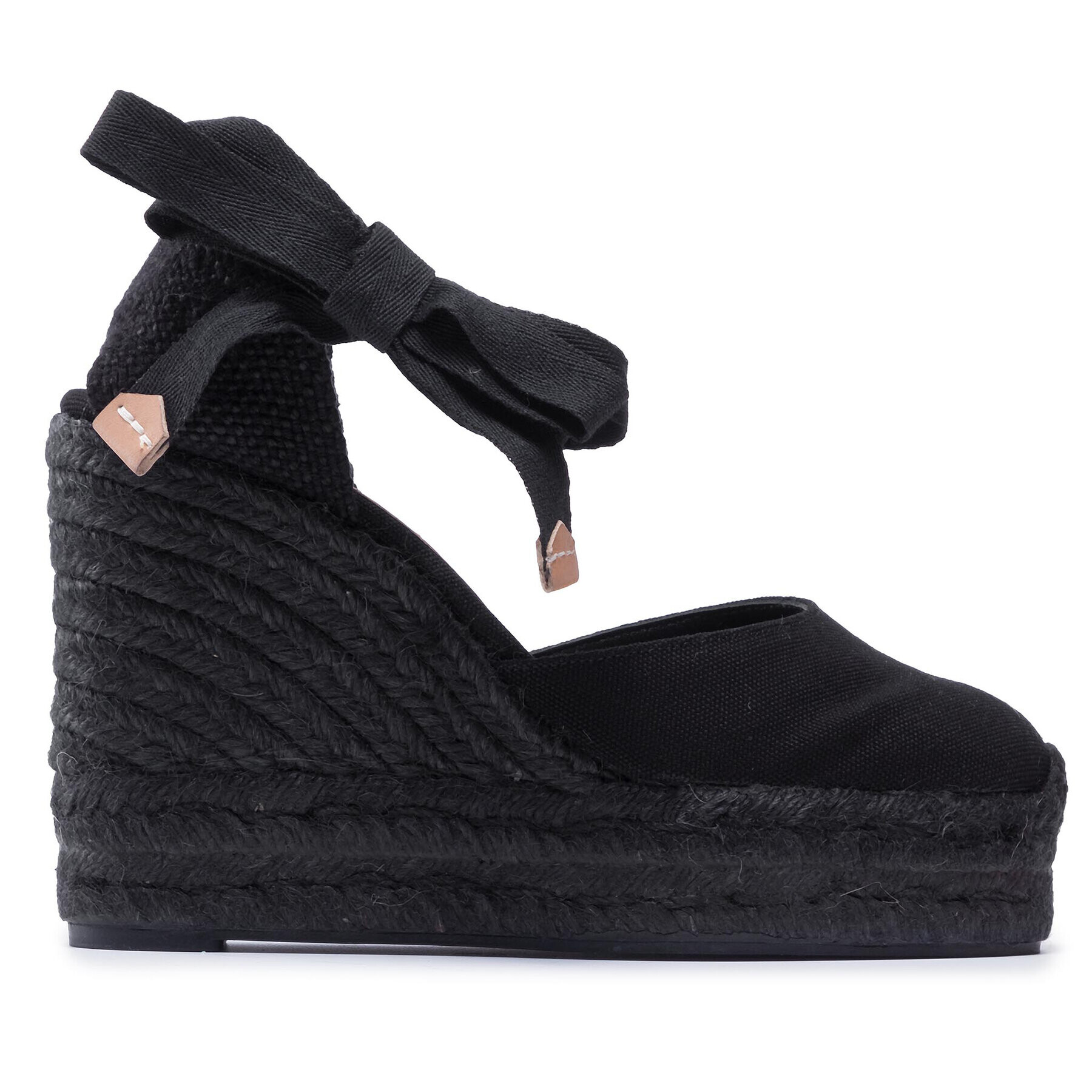 Castañer Espadrile Carina C/8ED/001 020966-100 Negru - Pled.ro