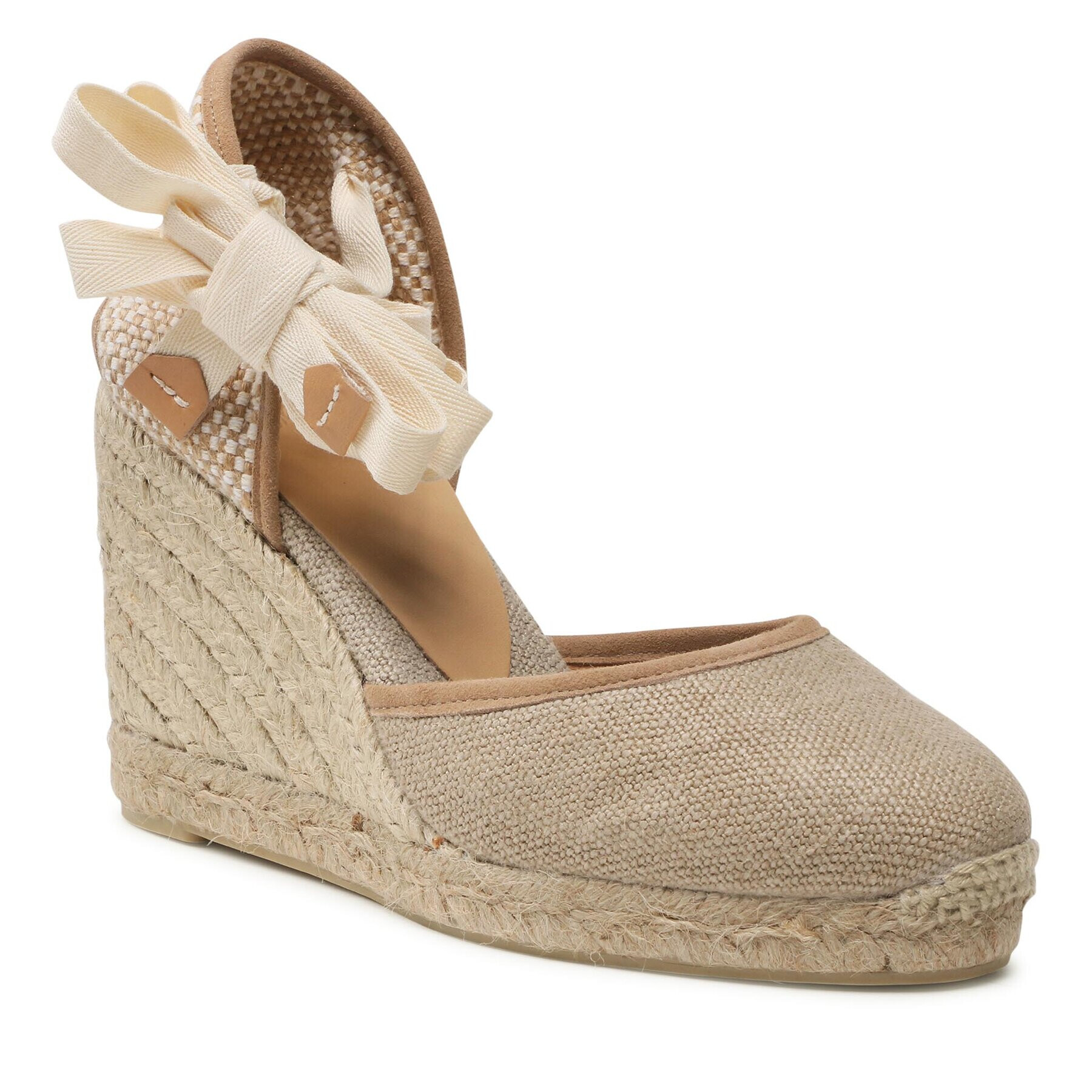 Castañer Espadrile Carina V/8/012 023008-2010 Bej - Pled.ro