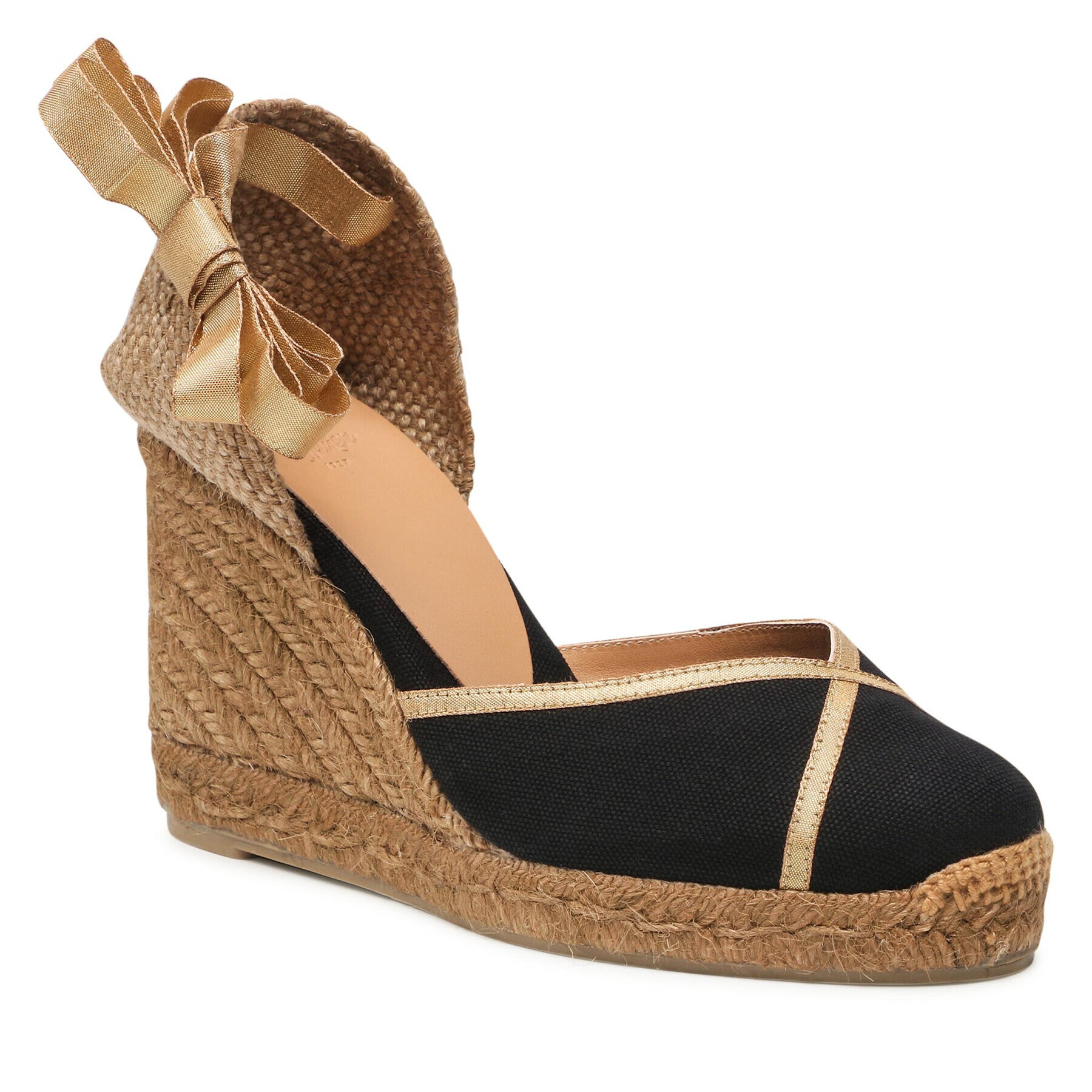 Castañer Espadrile Celia T/8/001 022648-100 Negru - Pled.ro