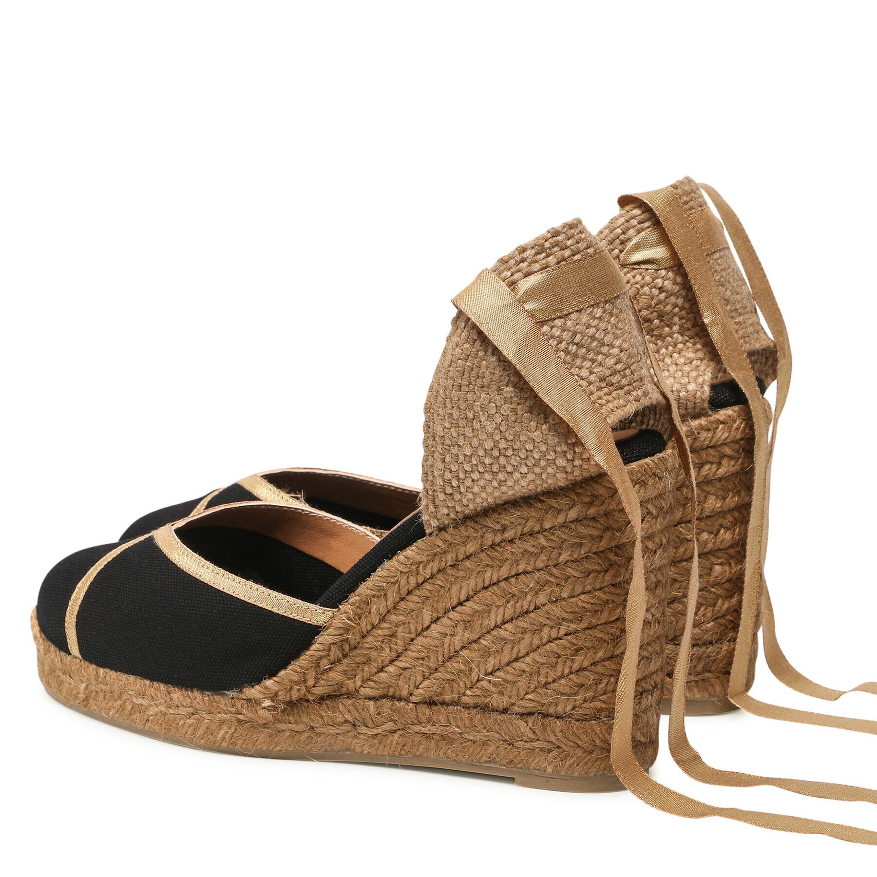 Castañer Espadrile Celia T/8/001 022648-100 Negru - Pled.ro