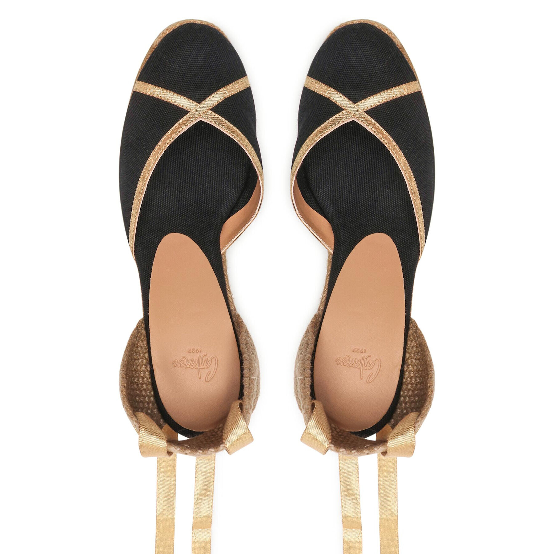 Castañer Espadrile Celia T/8/001 022648-100 Negru - Pled.ro