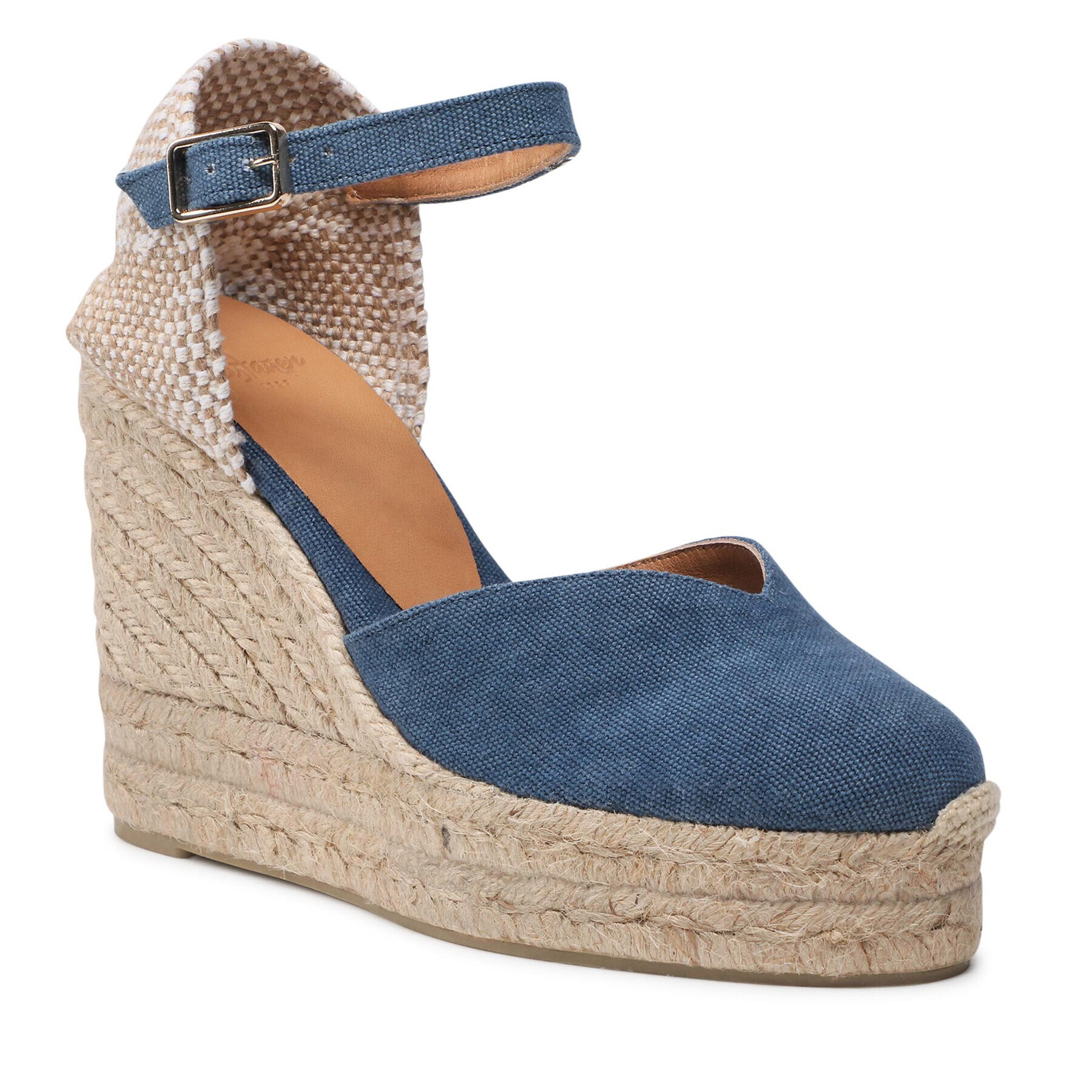 Castañer Espadrile Chiarita/8ED/002 022206-317 Albastru - Pled.ro