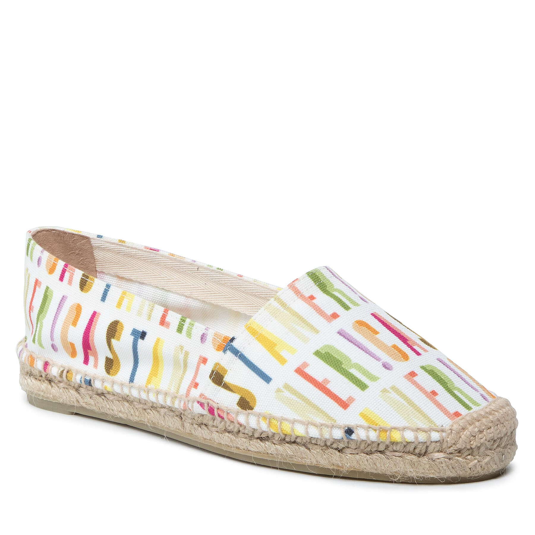 Castañer Espadrile Kenda/097 022746-4079 Alb - Pled.ro