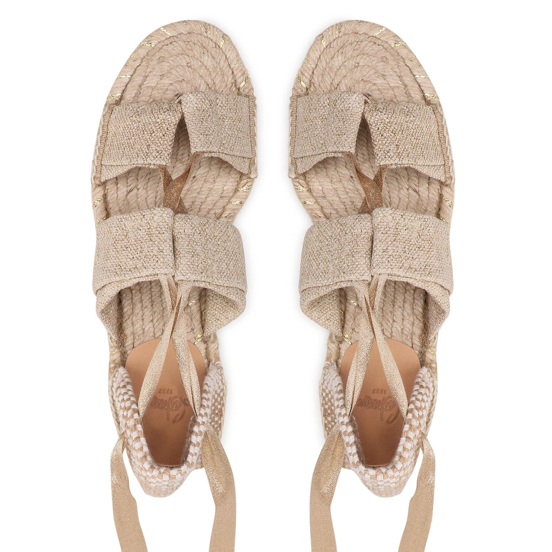 Castañer Espadrile Saida/2/032 022677-3004 Bej - Pled.ro