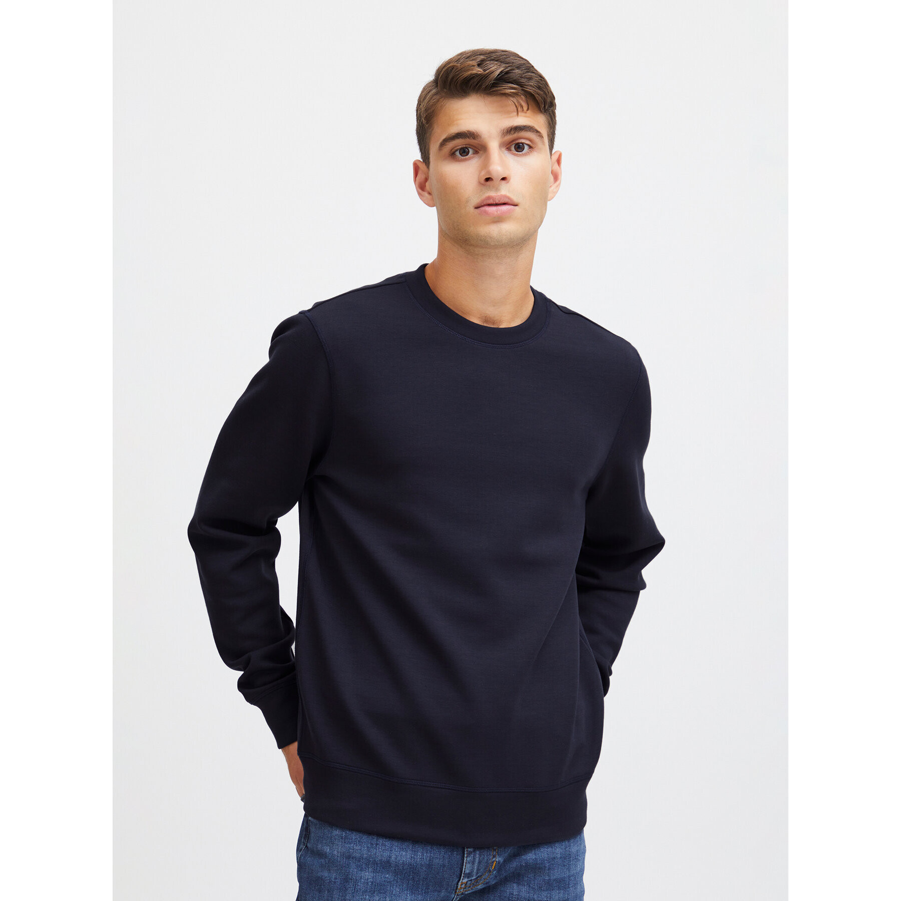 Casual Friday Bluză 20504731 Bleumarin Regular Fit - Pled.ro