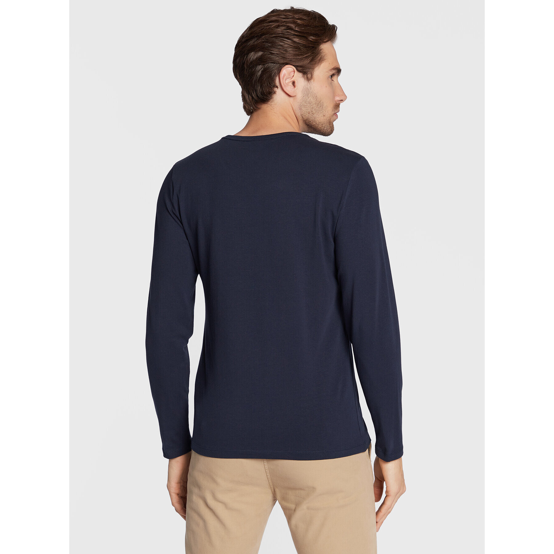 Casual Friday Longsleeve Theo 20503726 Bleumarin Slim Fit - Pled.ro