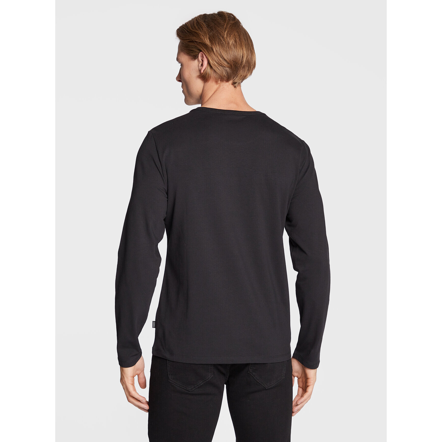 Casual Friday Longsleeve Theo 20503726 Negru Slim Fit - Pled.ro