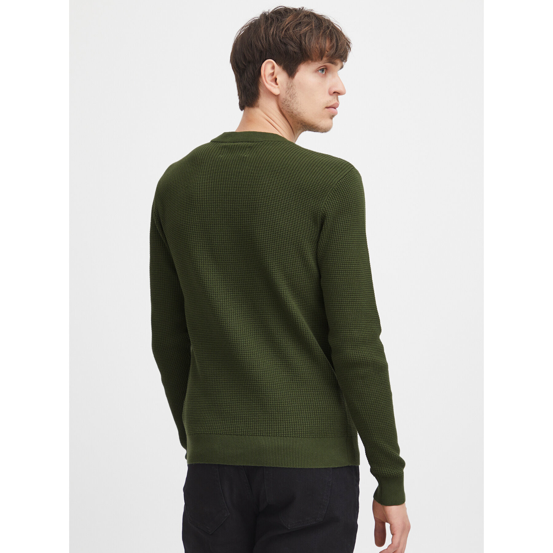 Casual Friday Pulover 20504787 Verde Slim Fit - Pled.ro