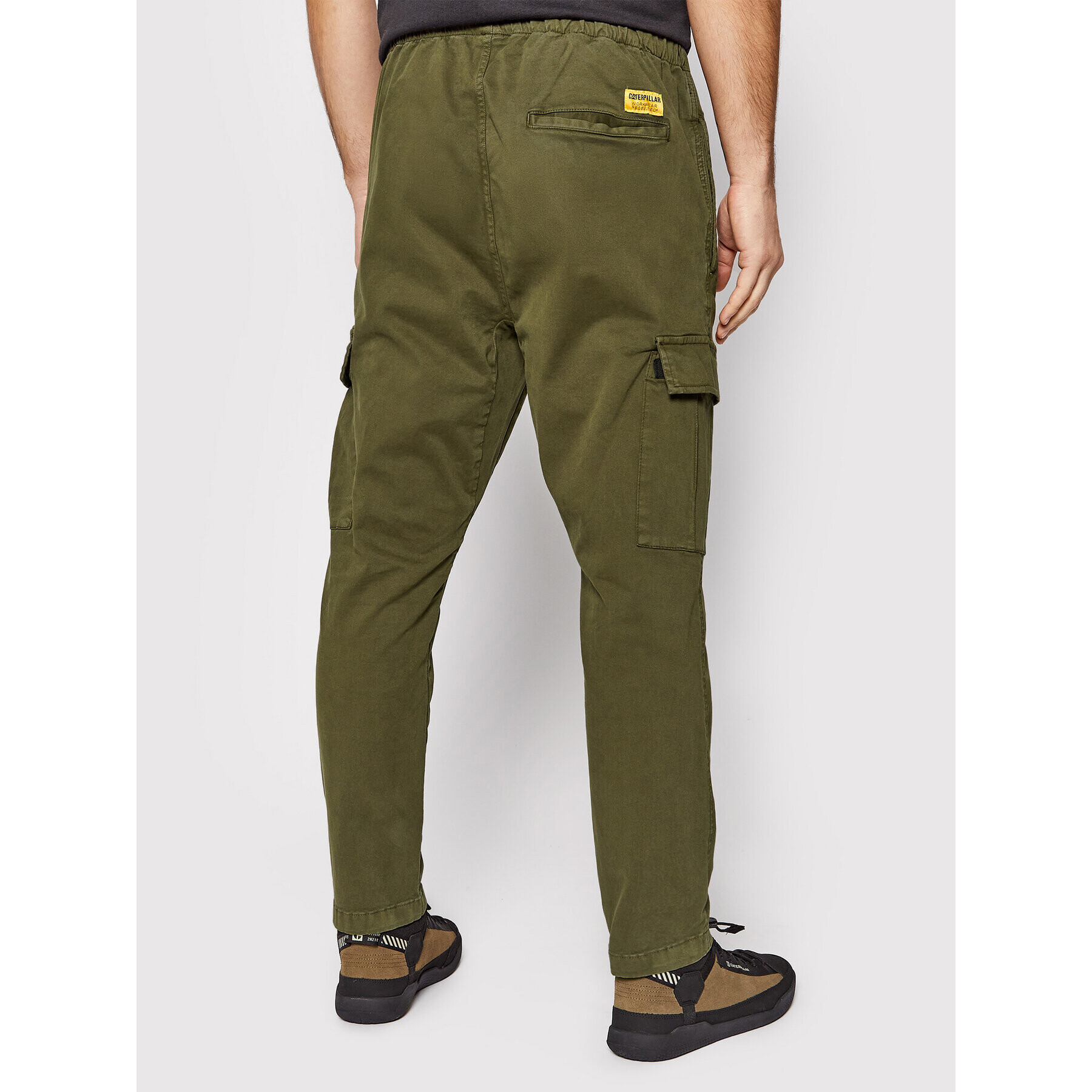 CATerpillar Pantaloni din material 2810309 Verde Relaxed Fit - Pled.ro