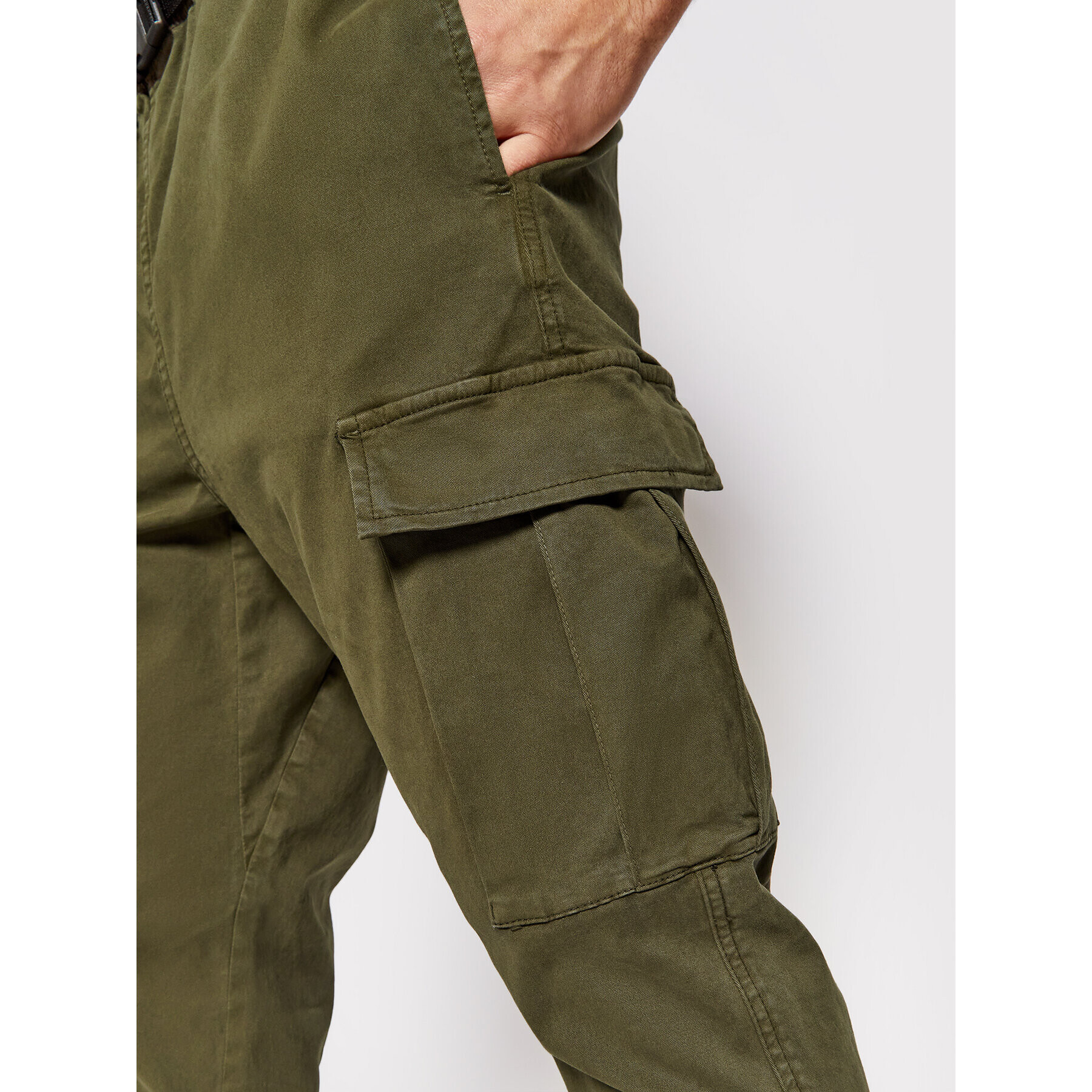 CATerpillar Pantaloni din material 2810309 Verde Relaxed Fit - Pled.ro