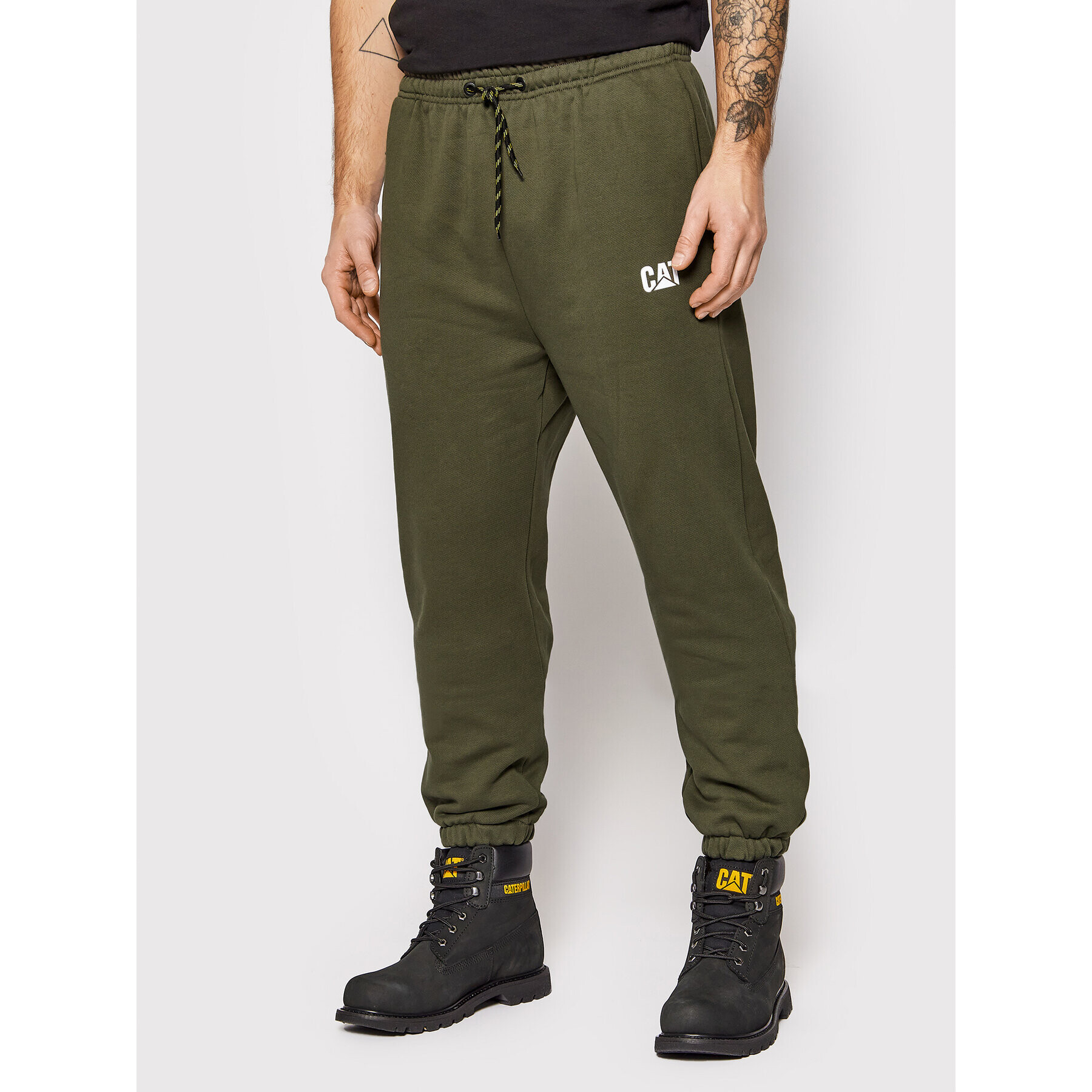 CATerpillar Pantaloni trening 2810307 Verde Regular Fit - Pled.ro