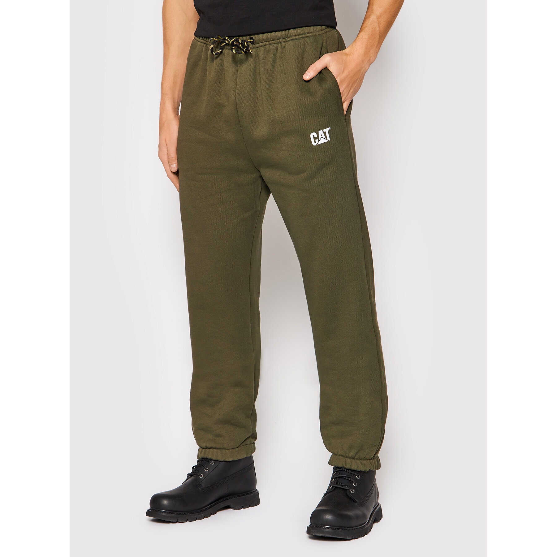 CATerpillar Pantaloni trening 2810308 Verde Regular Fit - Pled.ro