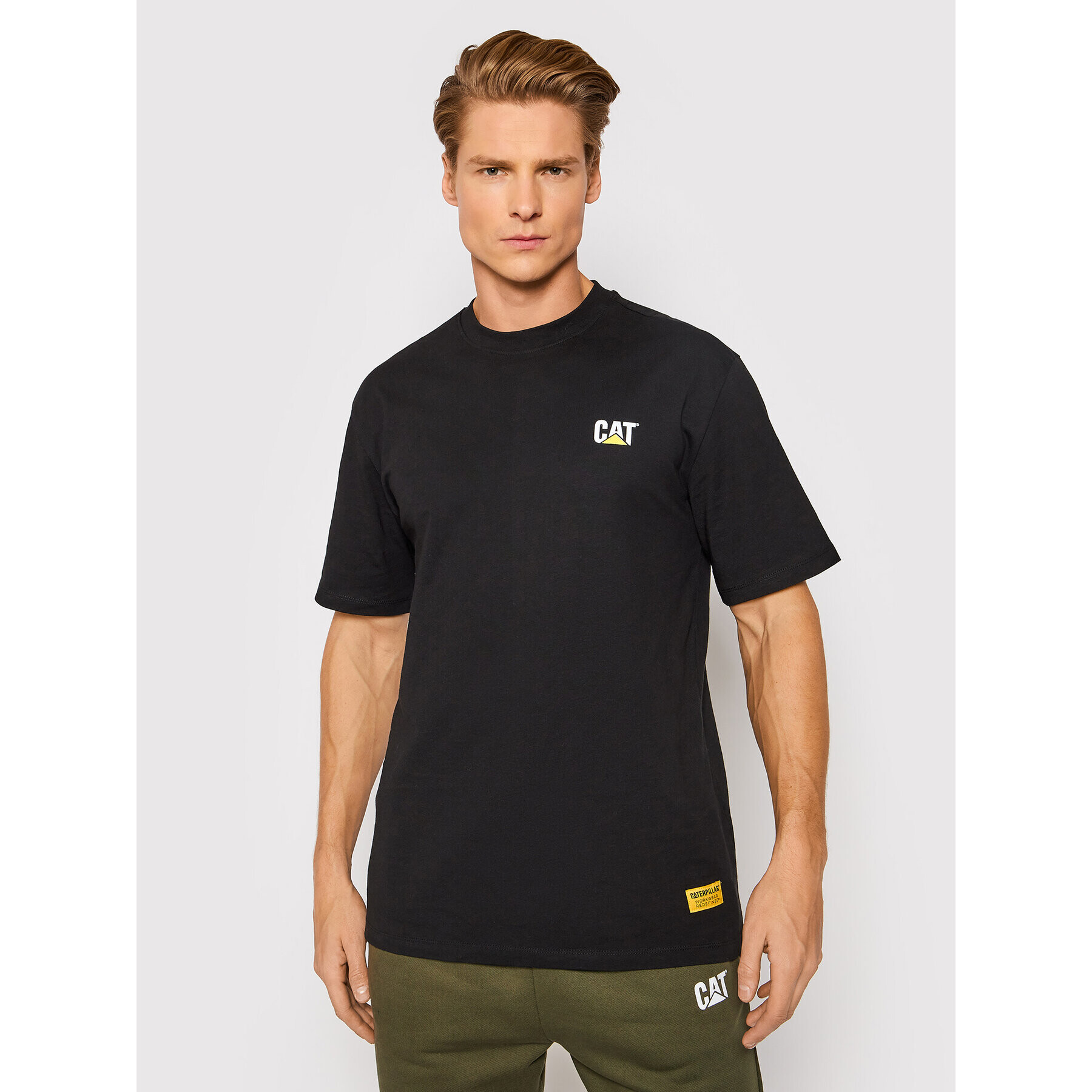 CATerpillar Tricou 2511866 Negru Regular Fit - Pled.ro