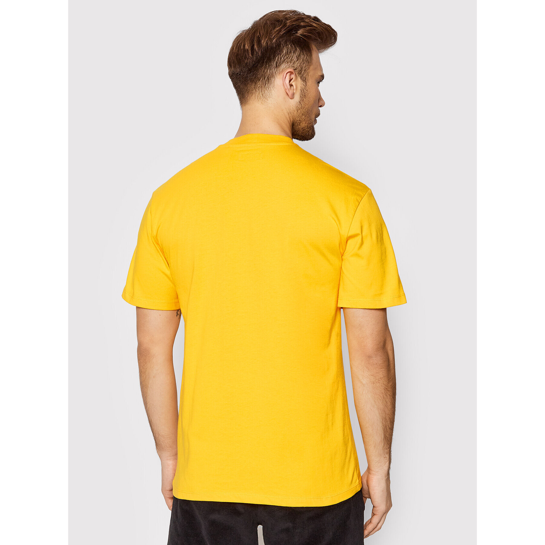 CATerpillar Tricou 2511868 Galben Regular Fit - Pled.ro