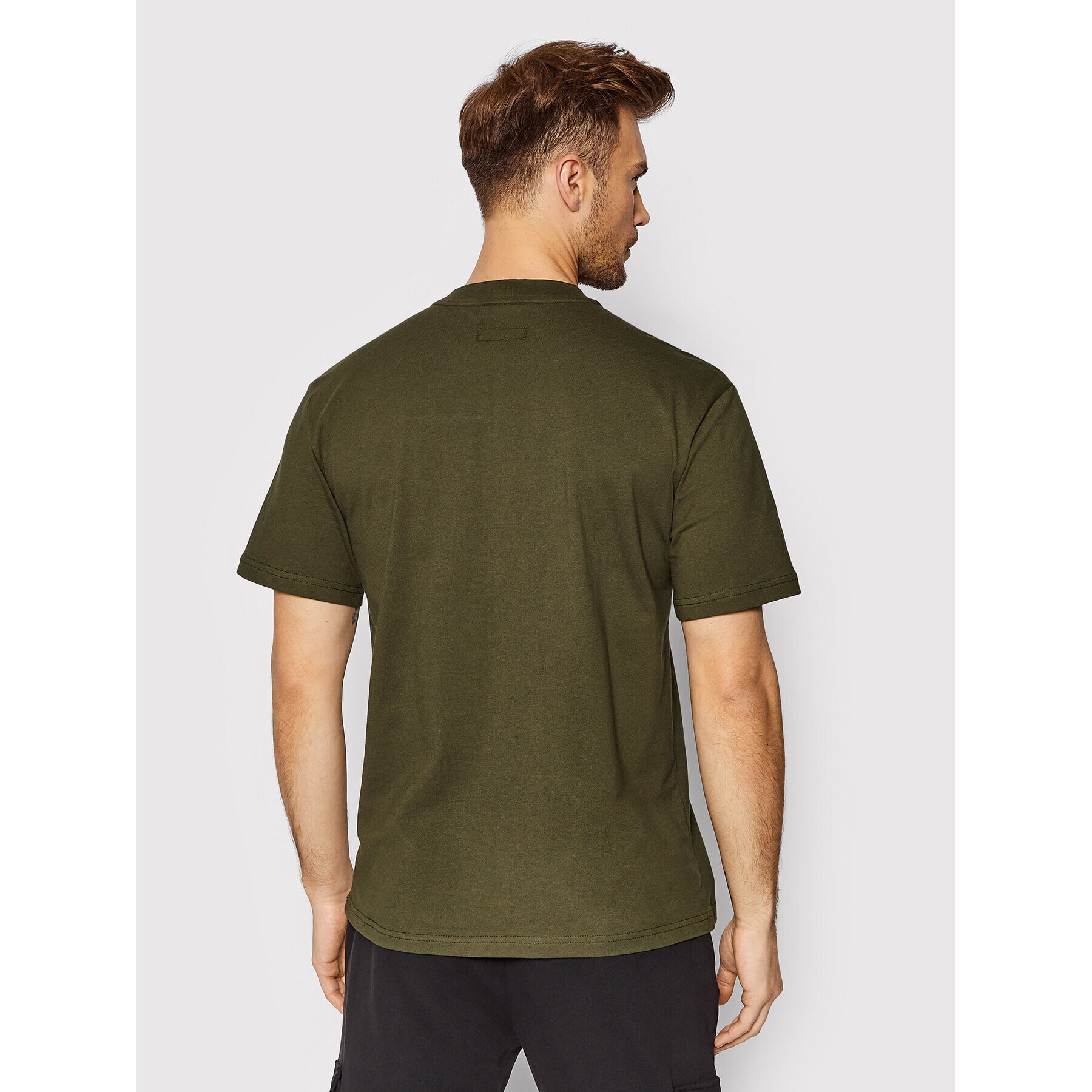 CATerpillar Tricou 2511868 Verde Regular Fit - Pled.ro