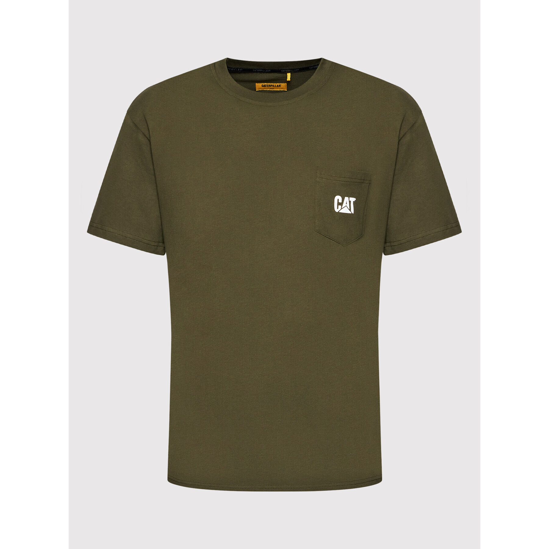 CATerpillar Tricou 2511868 Verde Regular Fit - Pled.ro