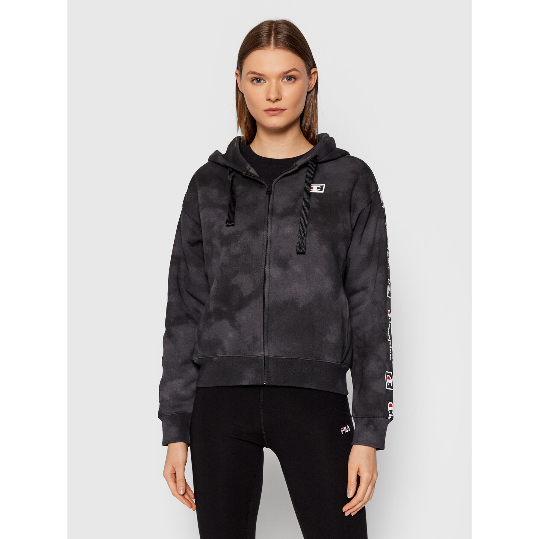 Champion Bluză 114756 Negru Regular Fit - Pled.ro