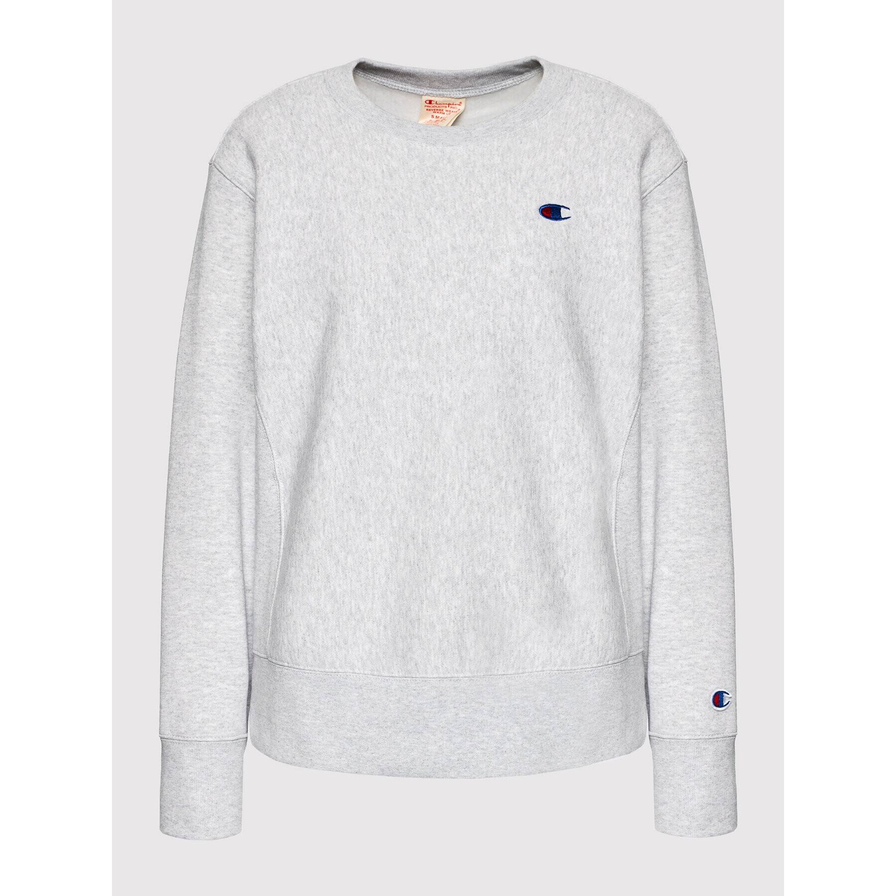 Champion Bluză 114789 Gri Regular Fit - Pled.ro