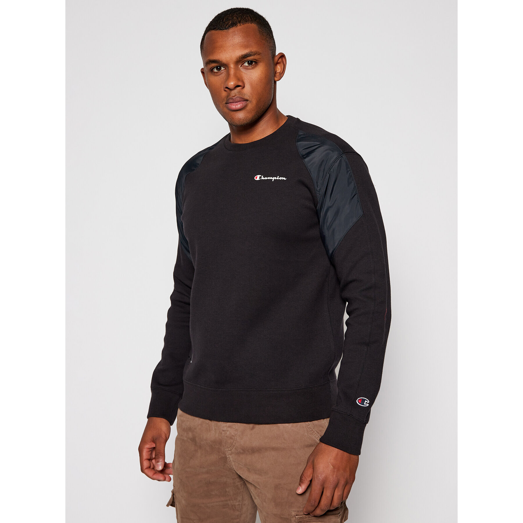 Champion Bluză 214860 Negru Custom Fit - Pled.ro