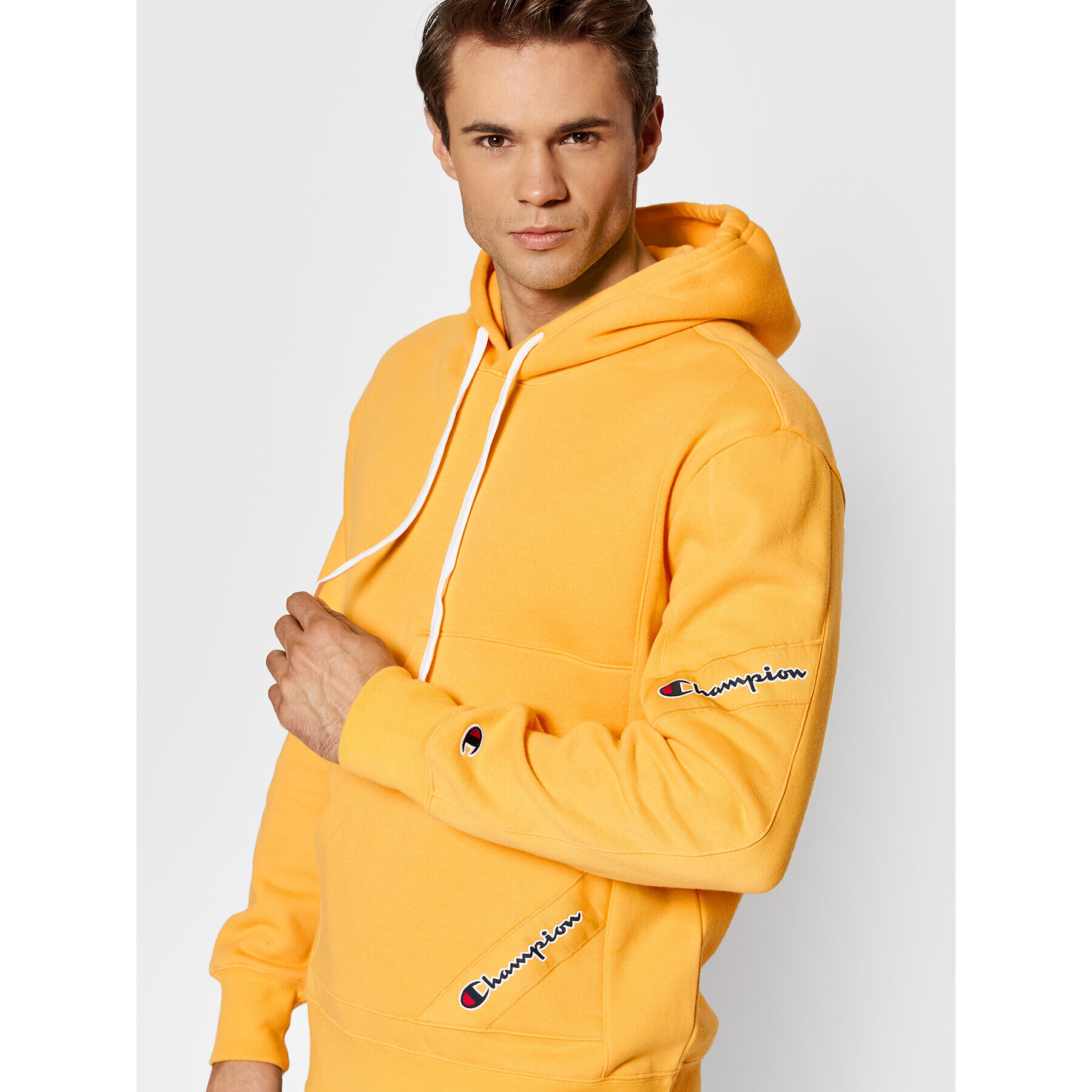 Champion Bluză 216549 Galben Custom Fit - Pled.ro