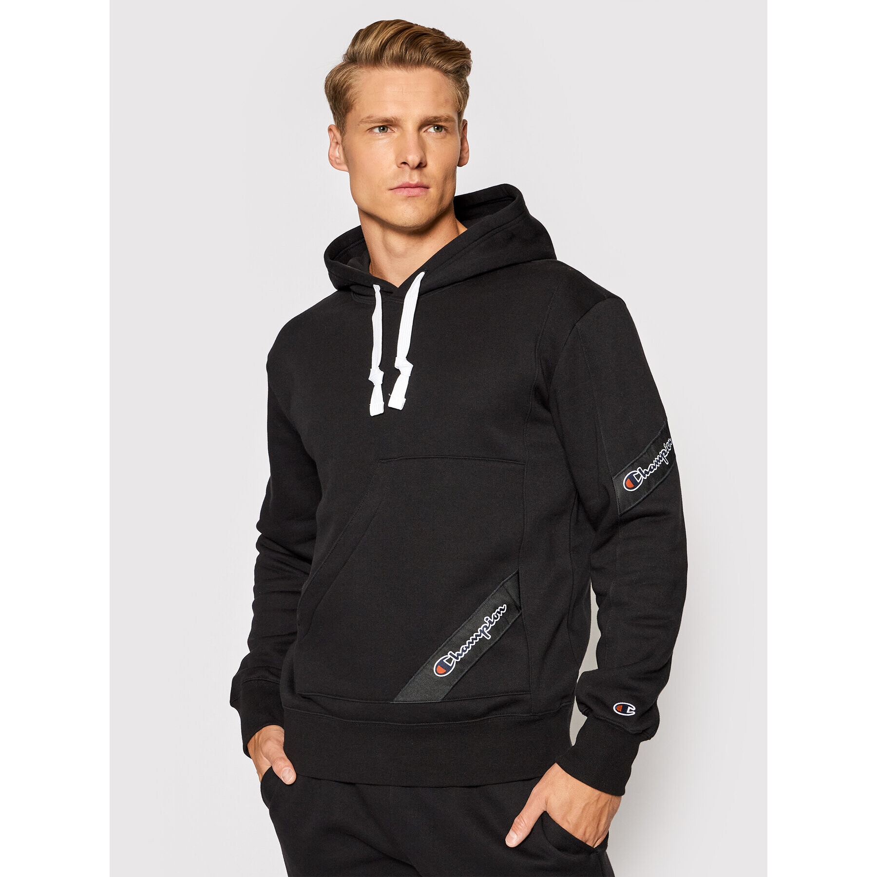 Champion Bluză 216549 Negru Comfort Fit - Pled.ro