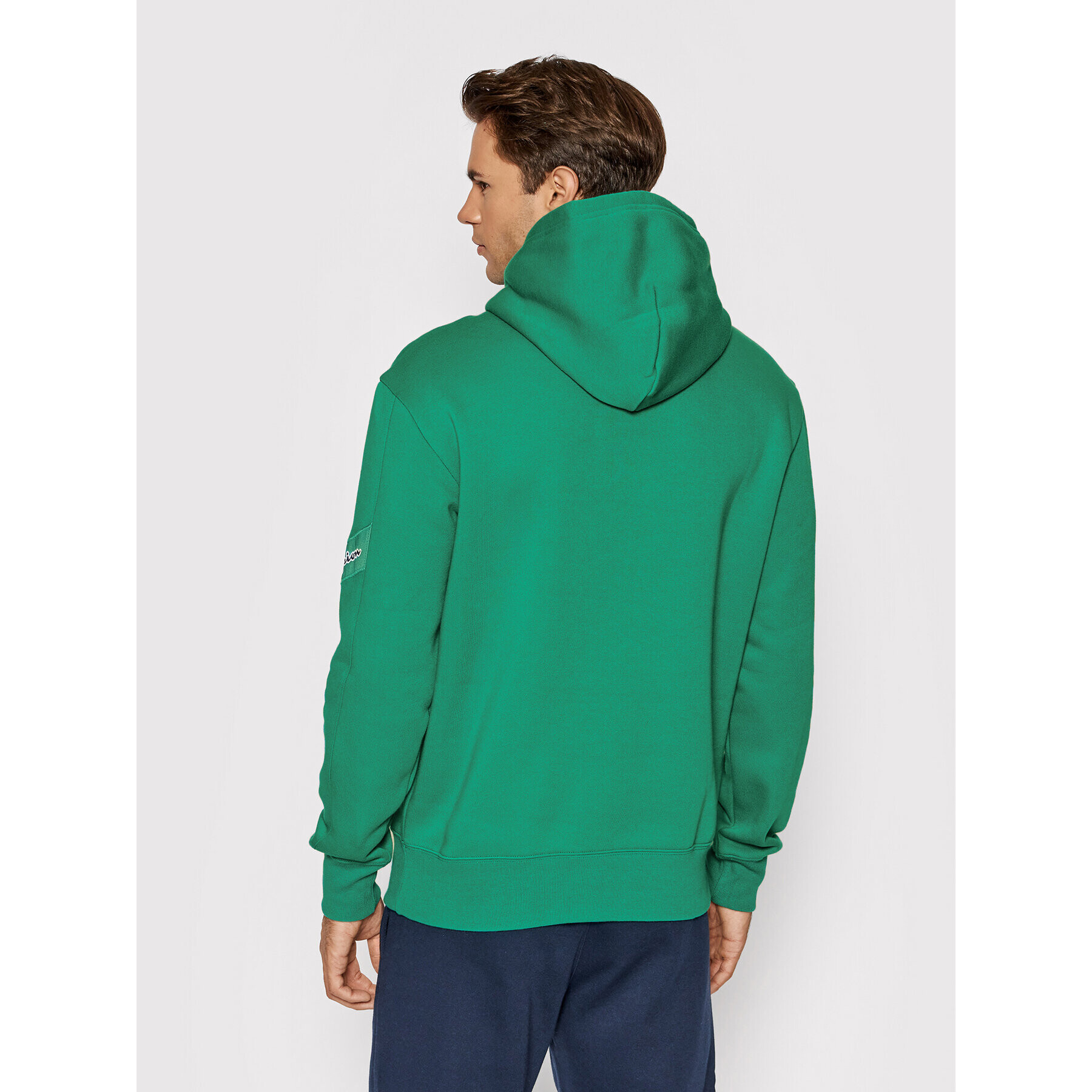 Champion Bluză 216549 Verde Custom Fit - Pled.ro