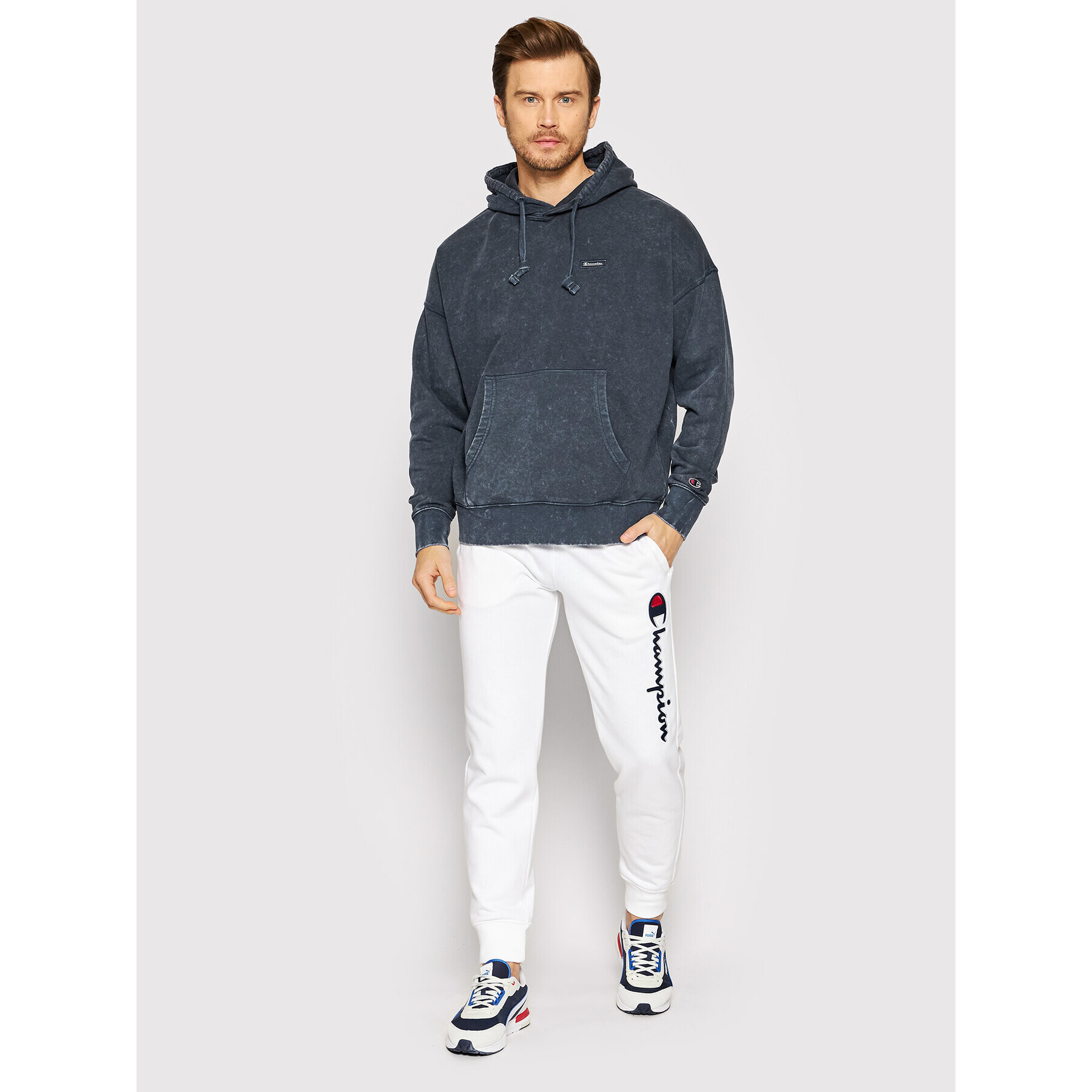 Champion Bluză 217083 Bleumarin Baggy Fit - Pled.ro