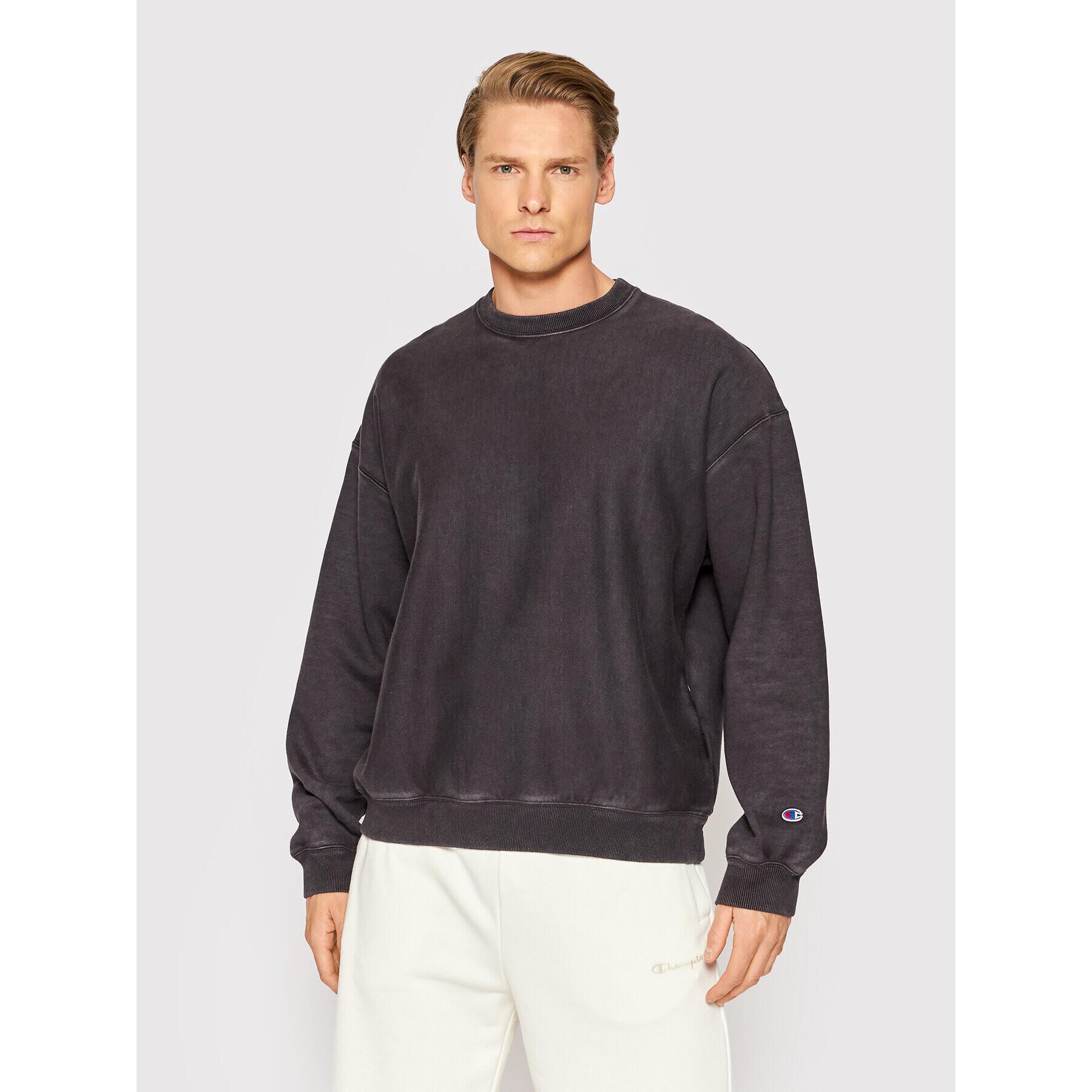 Champion Bluză 217241 Negru Regular Fit - Pled.ro