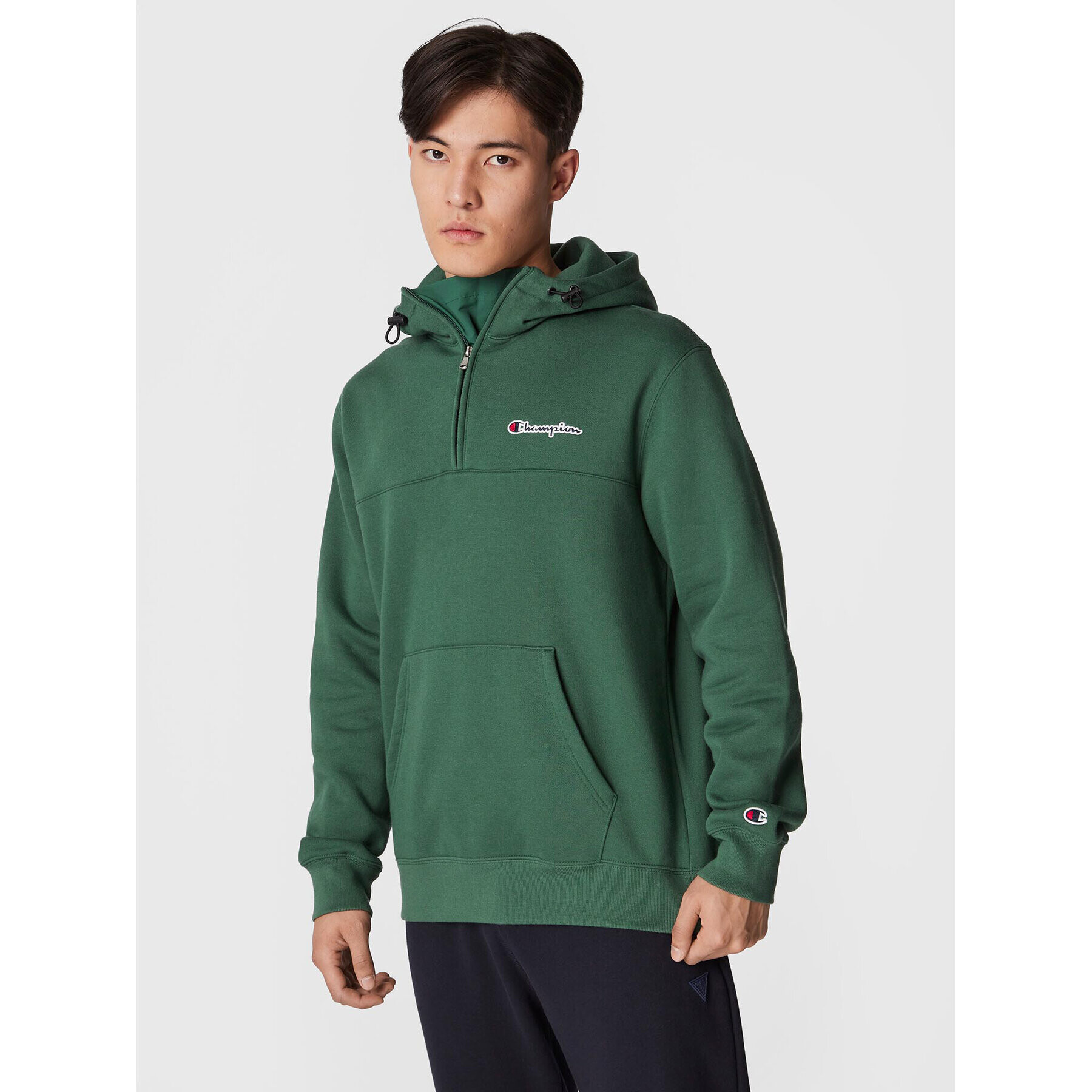 Champion Bluză 217866 Verde Regular Fit - Pled.ro