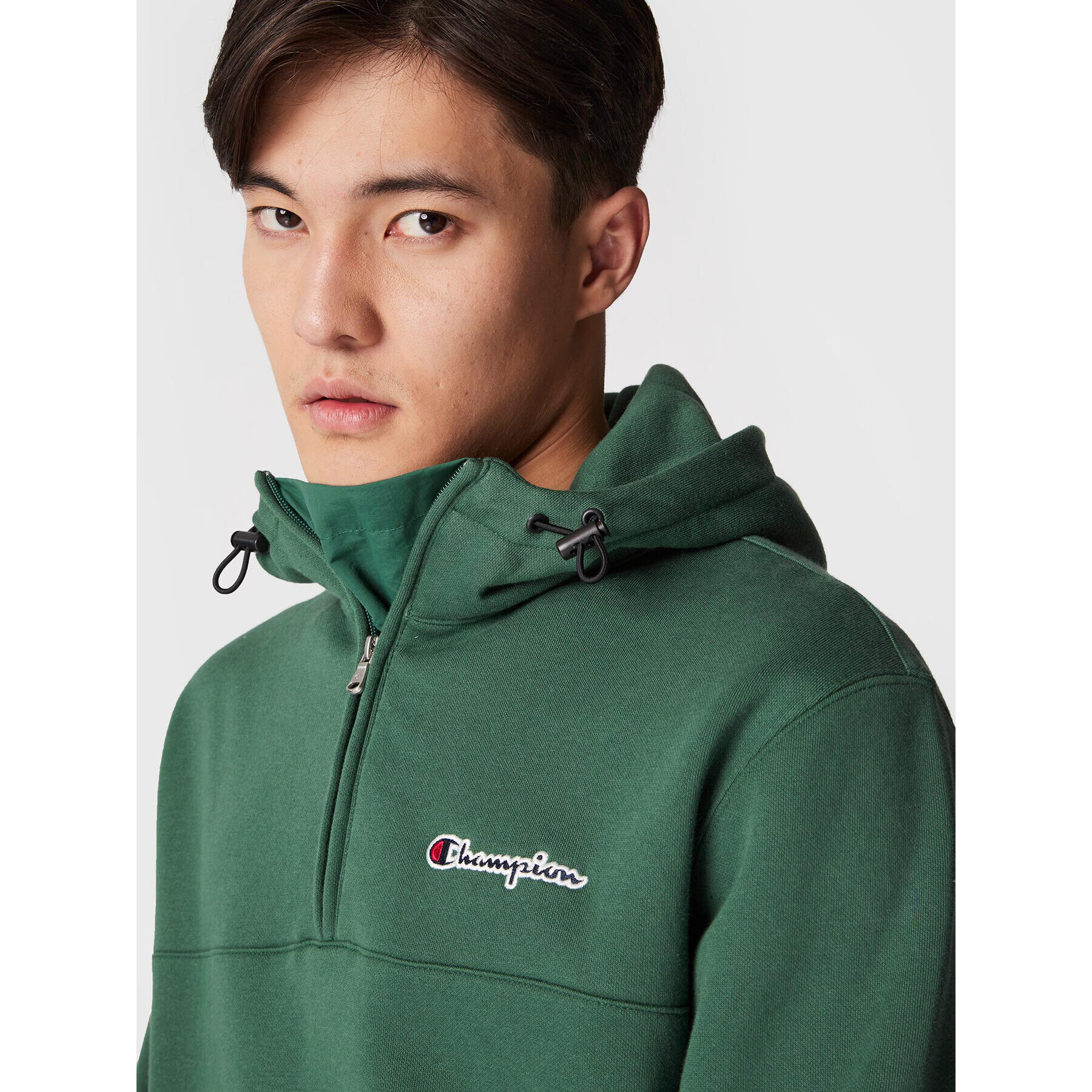 Champion Bluză 217866 Verde Regular Fit - Pled.ro