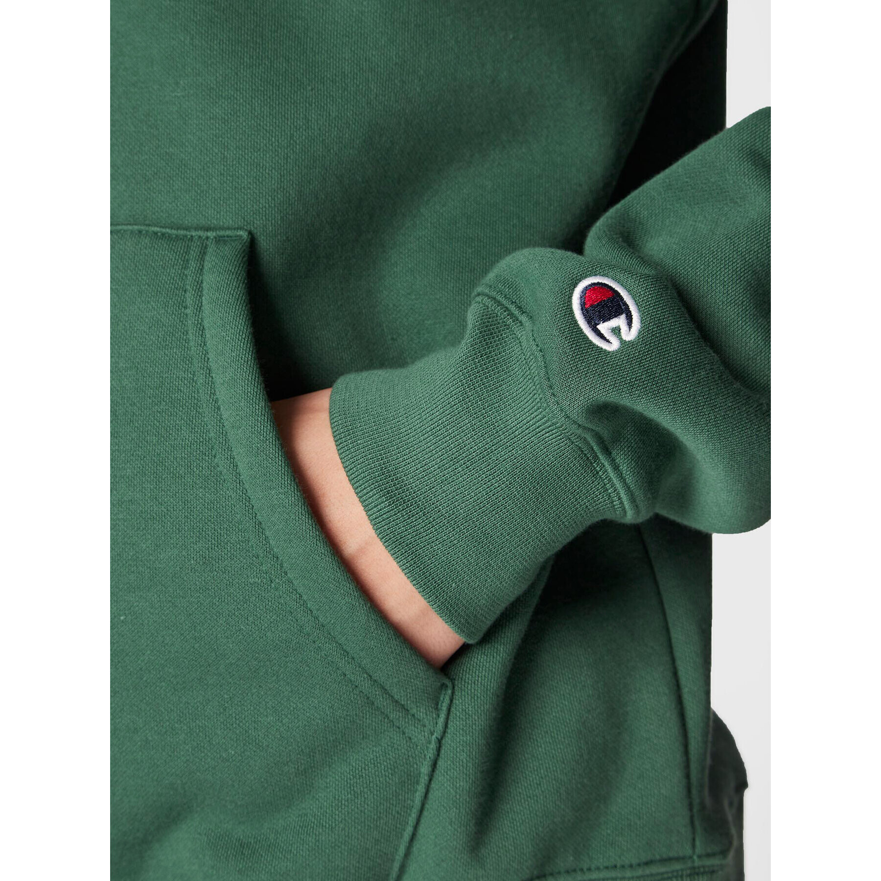 Champion Bluză 217866 Verde Regular Fit - Pled.ro