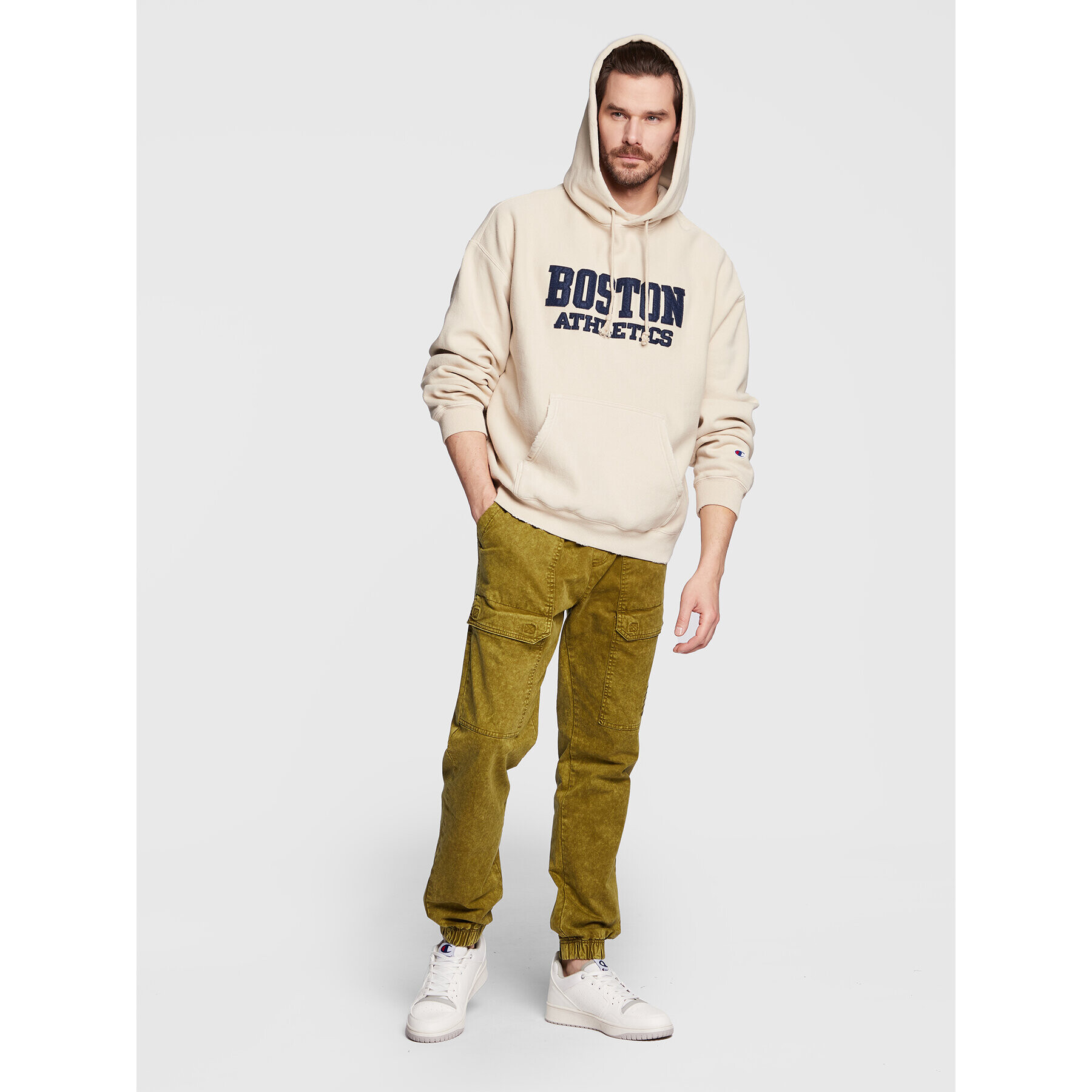 Champion Bluză 217984 Bej Regular Fit - Pled.ro