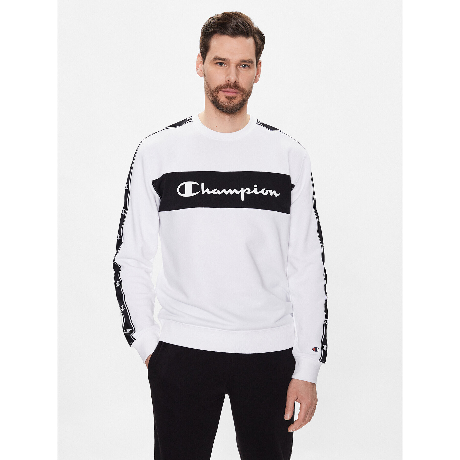 Champion Bluză 218474 Alb Regular Fit - Pled.ro