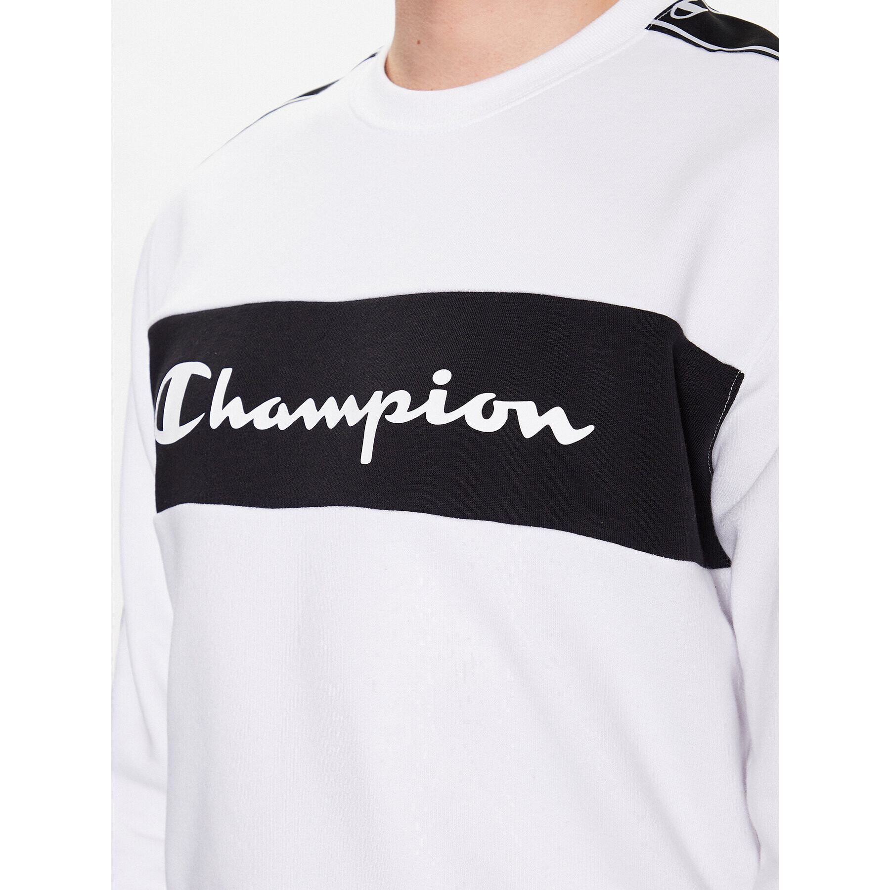 Champion Bluză 218474 Alb Regular Fit - Pled.ro