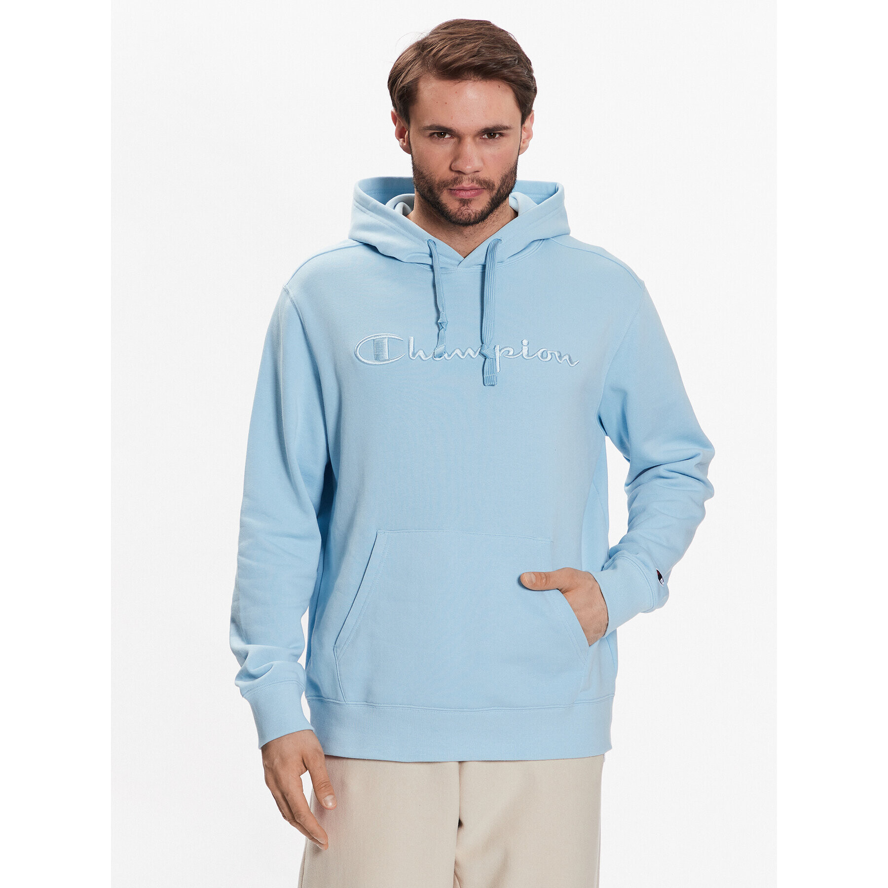 Champion Bluză 218486 Albastru Regular Fit - Pled.ro