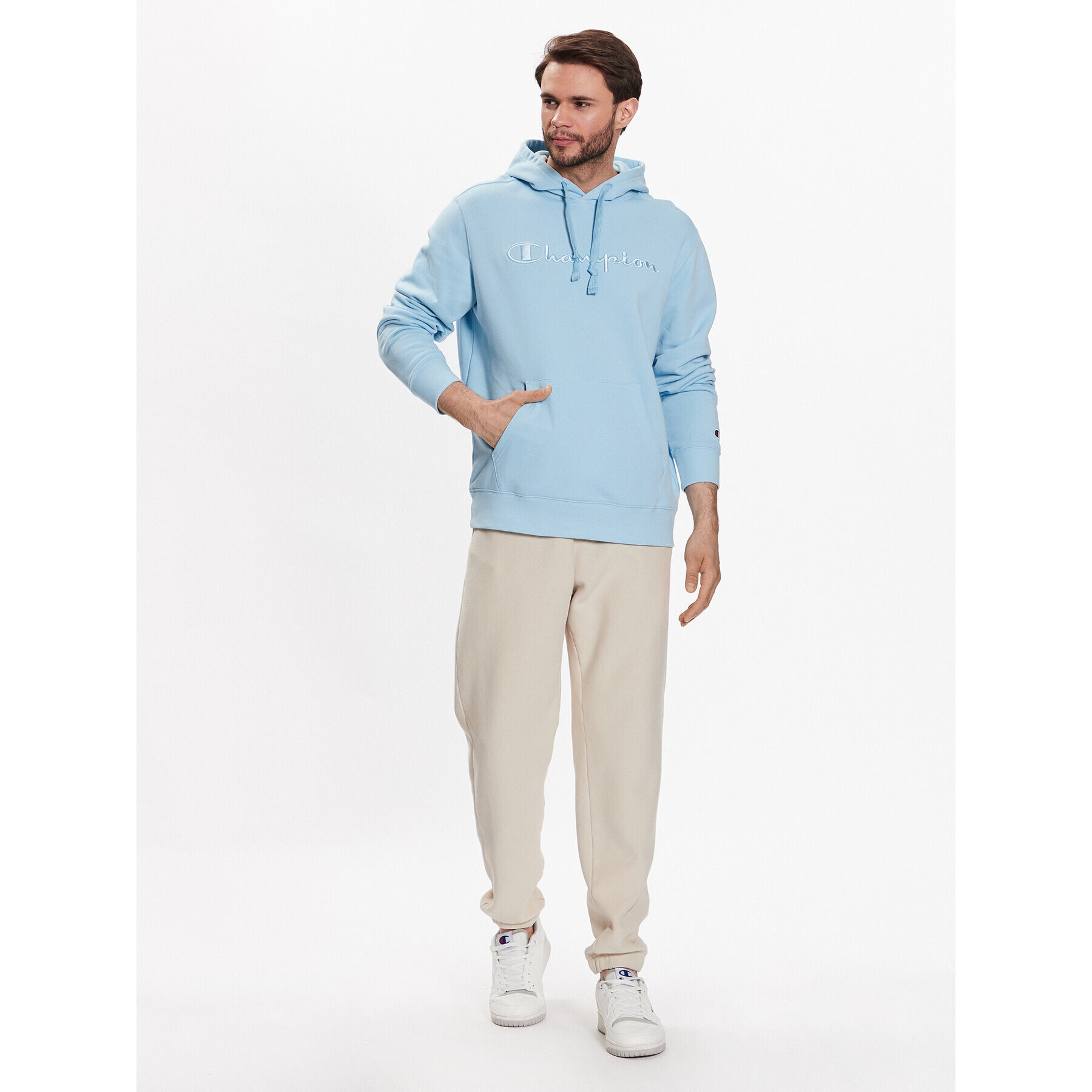 Champion Bluză 218486 Albastru Regular Fit - Pled.ro