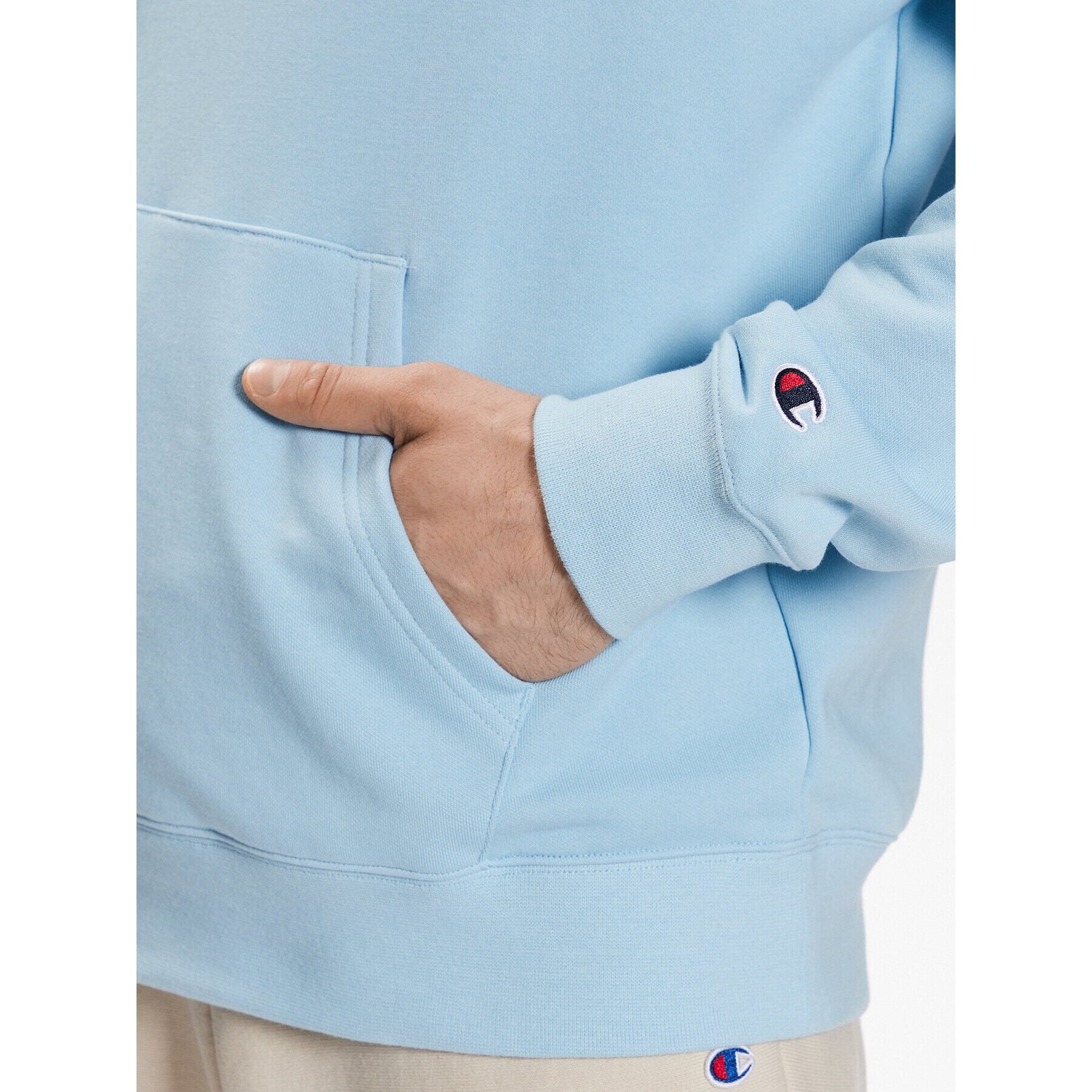 Champion Bluză 218486 Albastru Regular Fit - Pled.ro